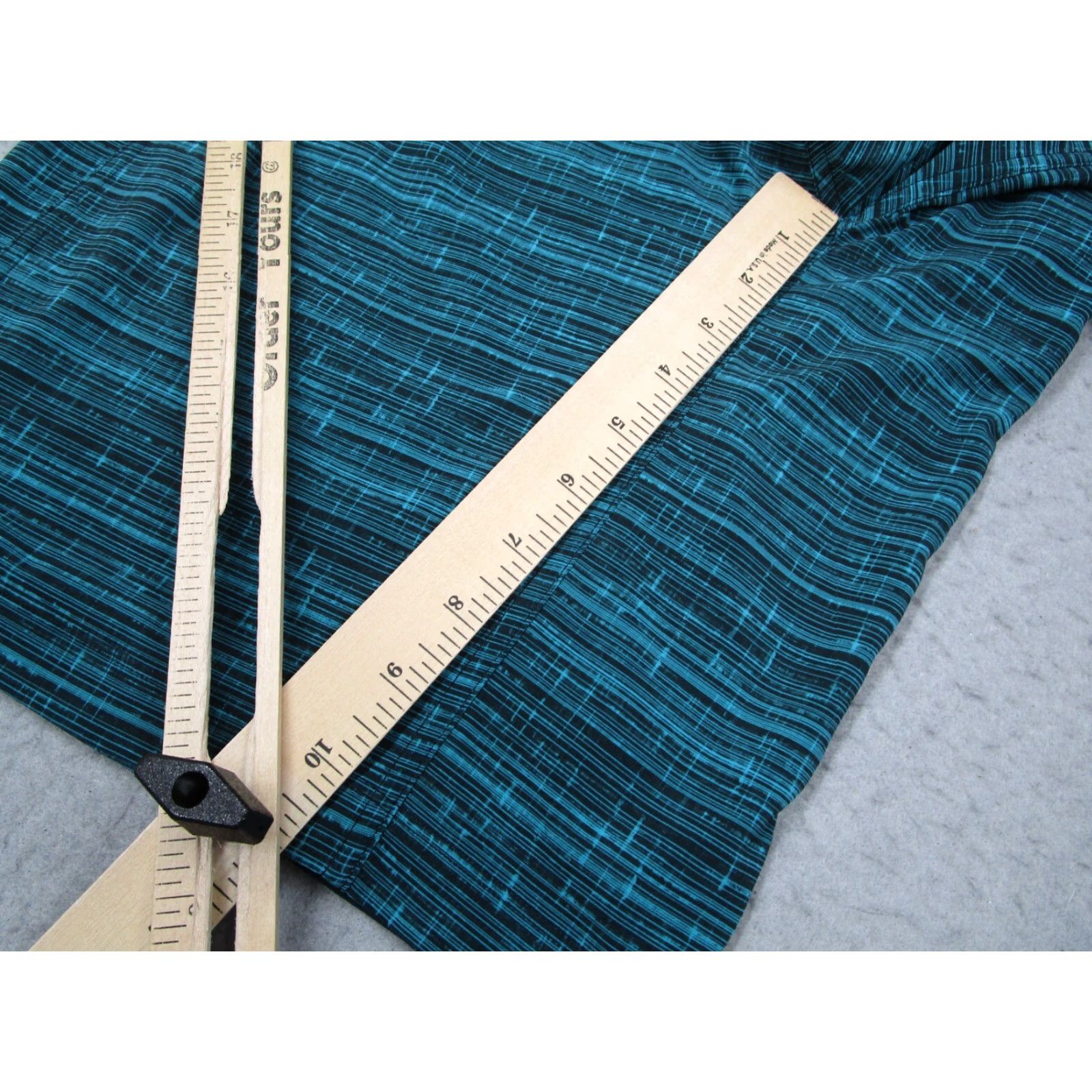 Lululemon Lululemon Men's Shorts Blue Training Drawstring Unlined Gym Yoga Beach 10" Mens Size US 31 - 3 Thumbnail