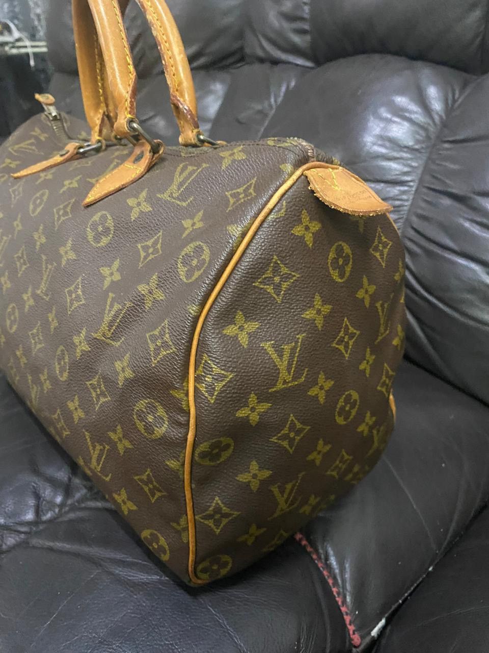 Louis Vuitton Authentic LOUIS VUITTON Speedy 35 Size ONE SIZE - 10 Thumbnail