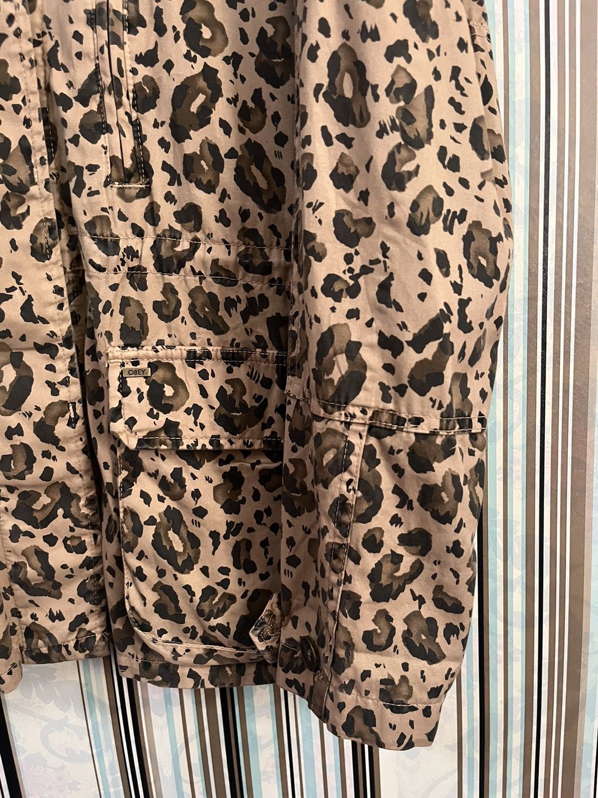 Obey Obey propaganda leopard punk #E5 Size US M / EU 48-50 / 2 - 7 Thumbnail
