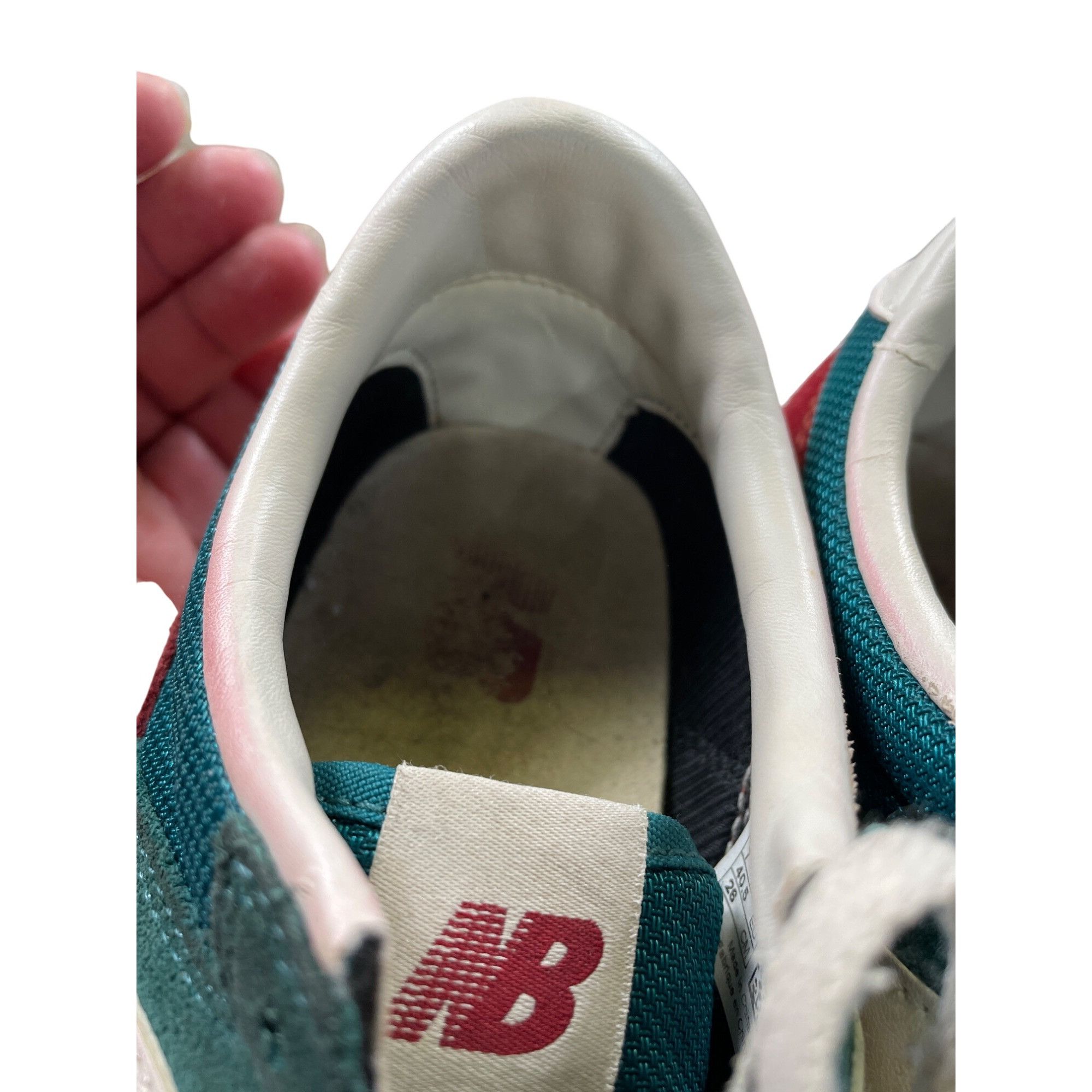 New Balance New Balance 620 Womens Red Green Suede Sneakers Size 9 SKU 8 Size US 9 / IT 39 - 11 Thumbnail