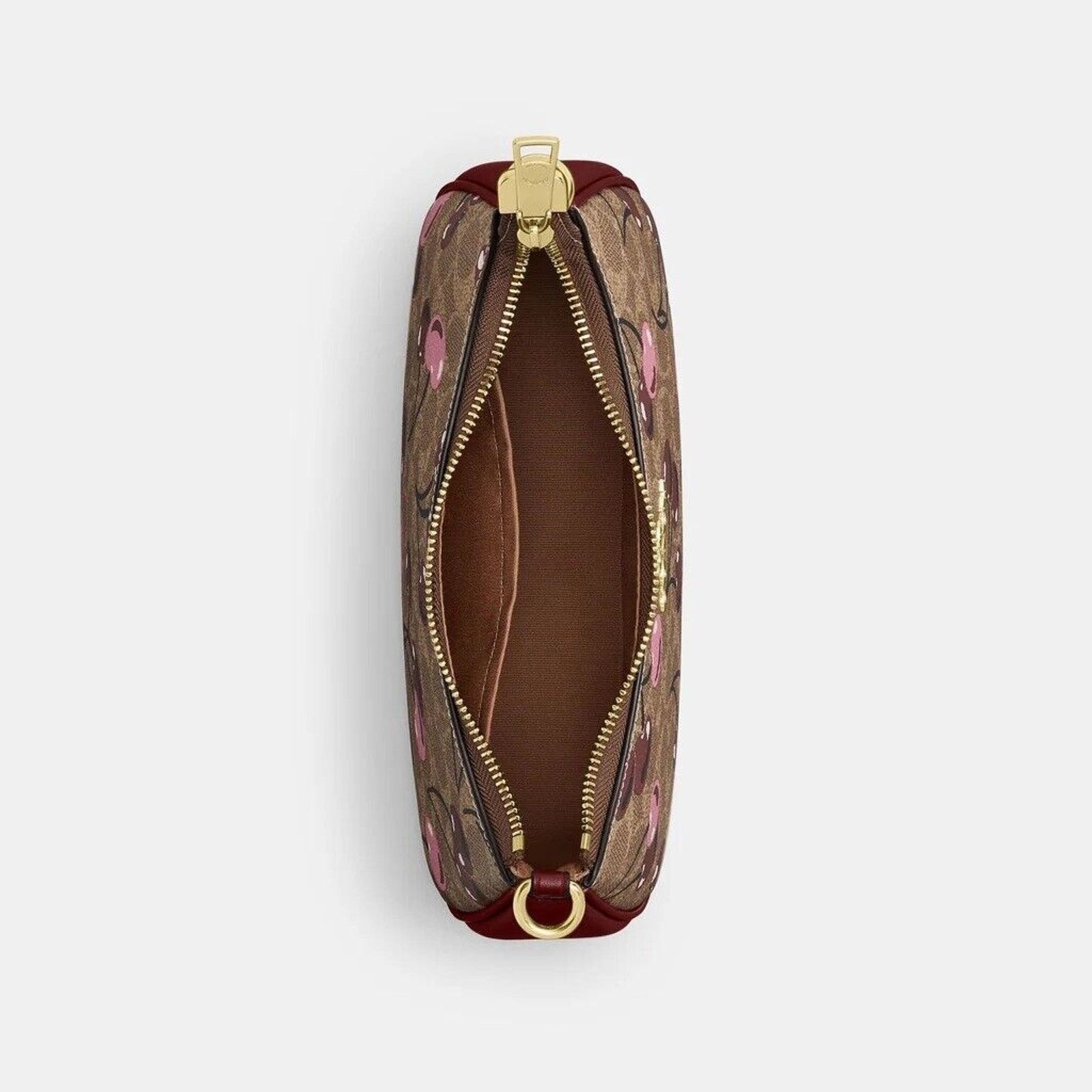 Coach NWT Coach Teri Shoulder Bag Signature Cherry Print CY694 Size ONE SIZE - 6 Thumbnail
