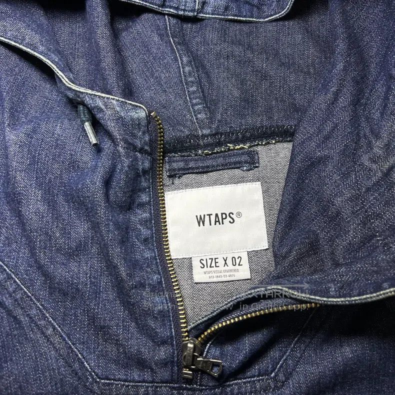 Wtaps Wtaps Blue hoodie Size US M / EU 48-50 / 2 - 4 Thumbnail