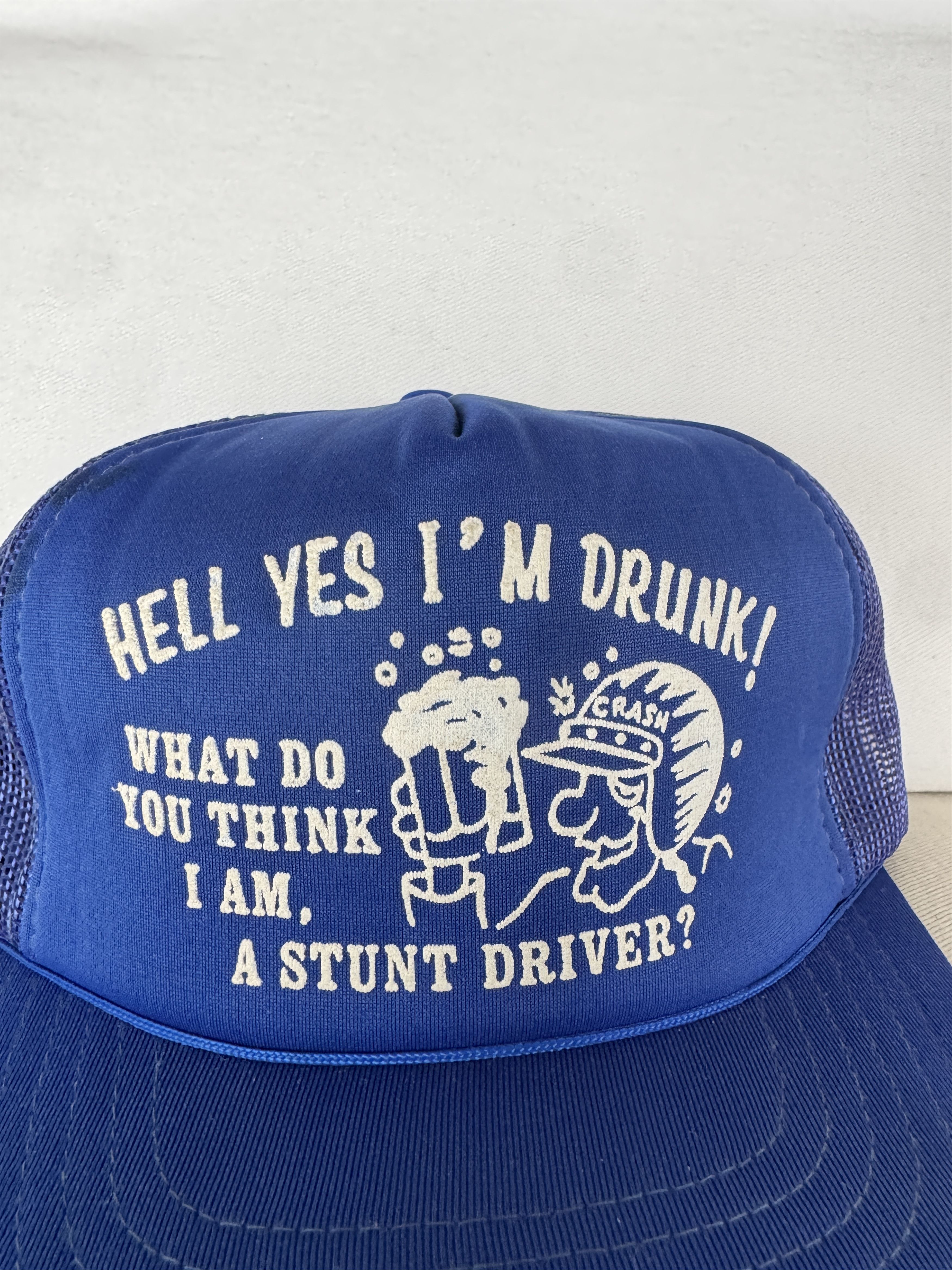 Vintage Hell Yes Im Drunk Trucker Size ONE SIZE - 3 Thumbnail
