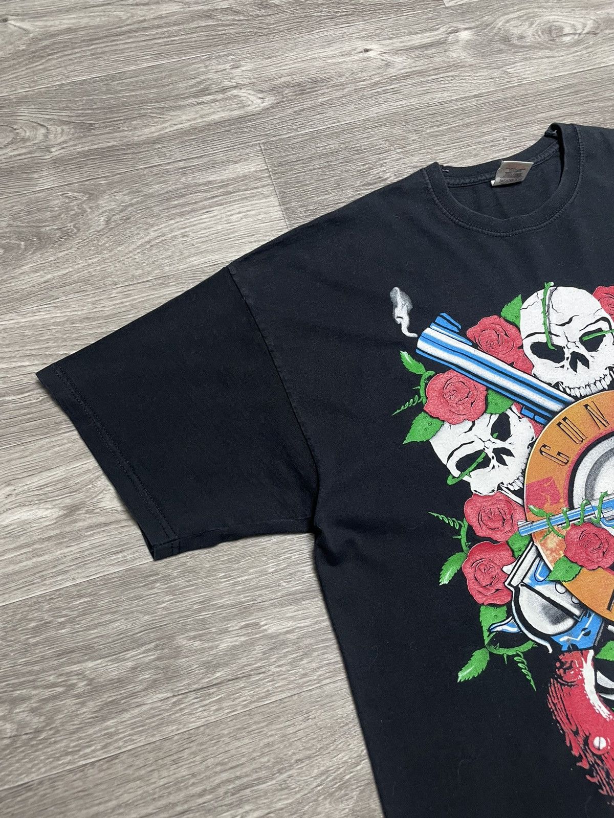Guns N' Roses Vintage Guns N Roses Rock And Roll Band T-Shirt 2000s Size US XL / EU 56 / 4 - 4 Thumbnail