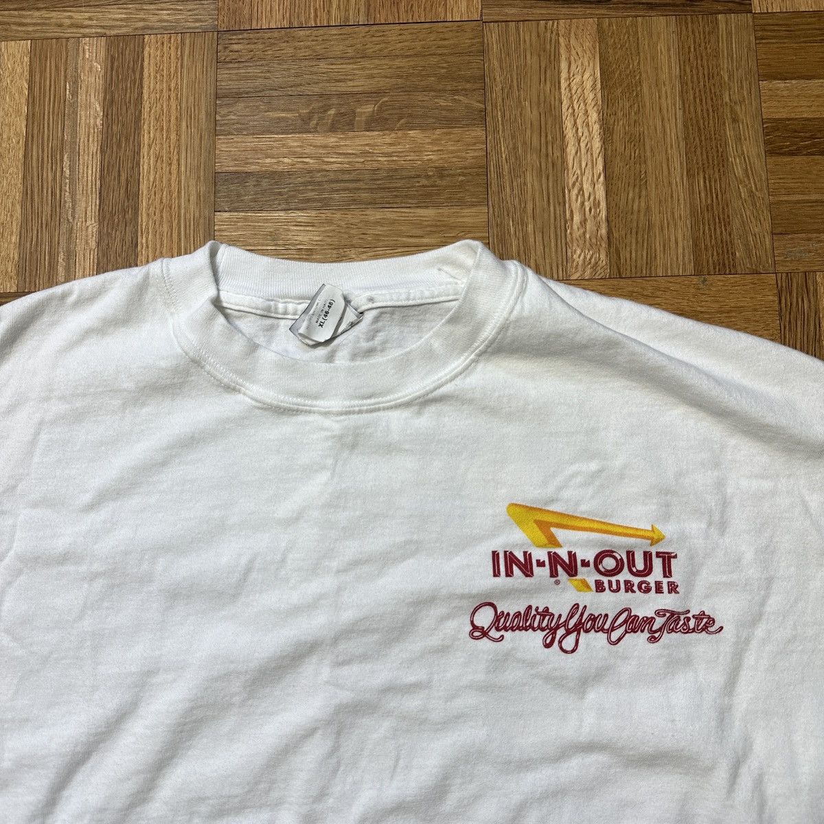 Hanes In N Out Burger tee Size US XL / EU 56 / 4 - 4 Thumbnail