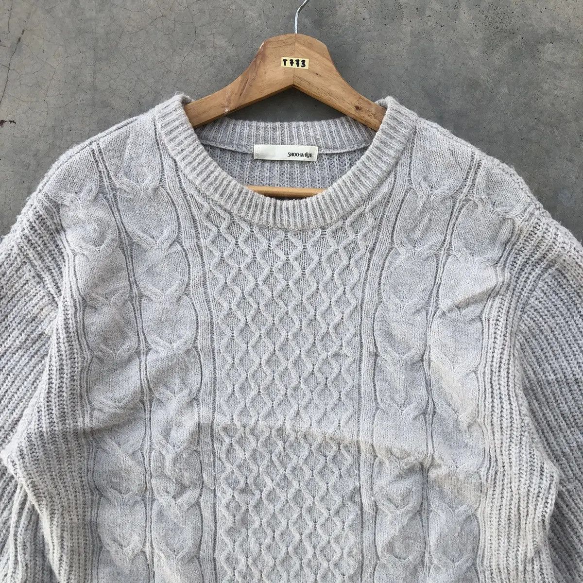 Homespun Knitwear Vintge Knitwear Warm & Soft Touch Grey Vintage Womenswear Size US L / EU 52-54 / 3 - 2 Thumbnail