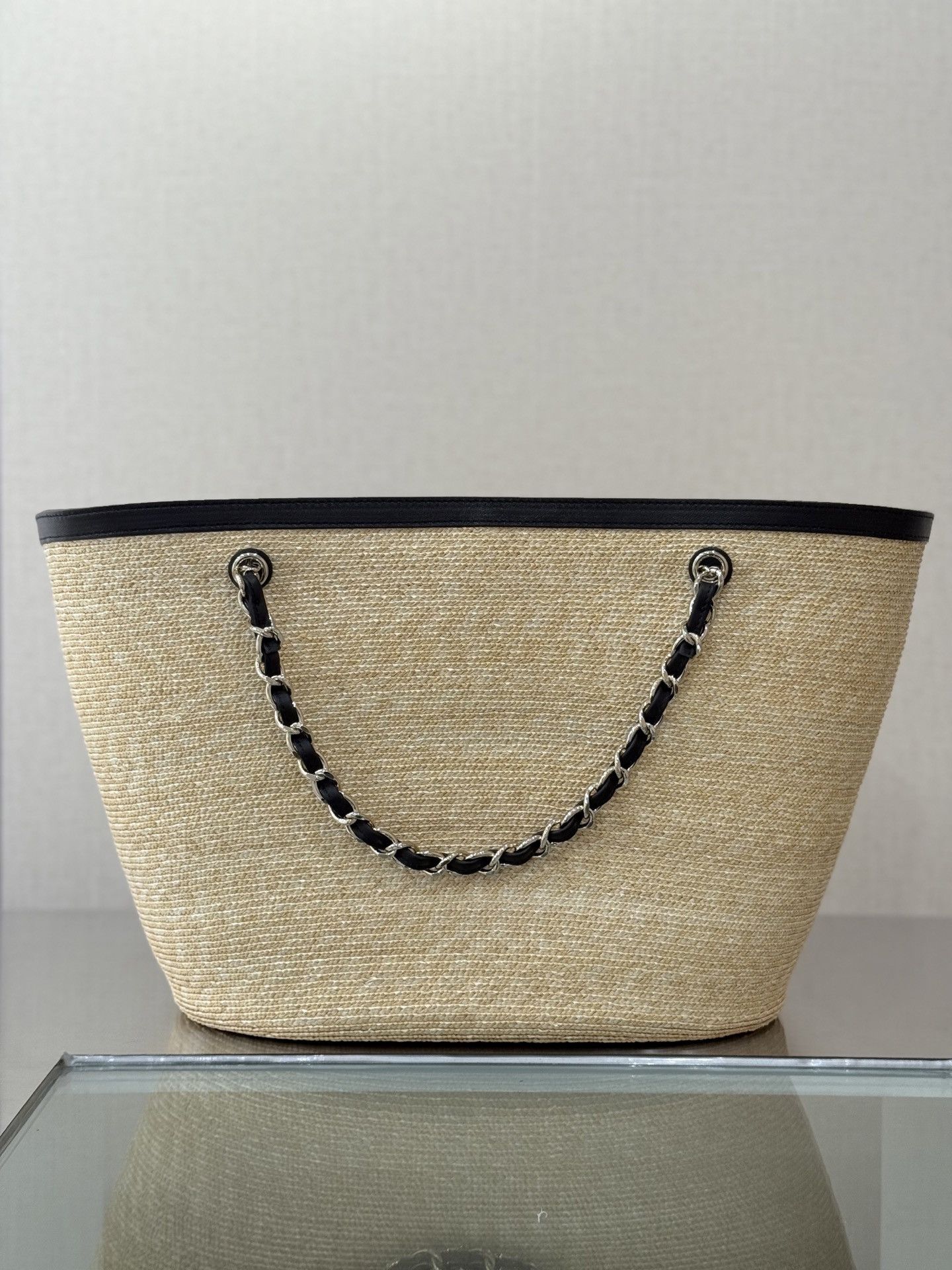Chanel os11x0126 Size: OS / Beach Bag In Black/Ivory Size ONE SIZE - 3 Thumbnail