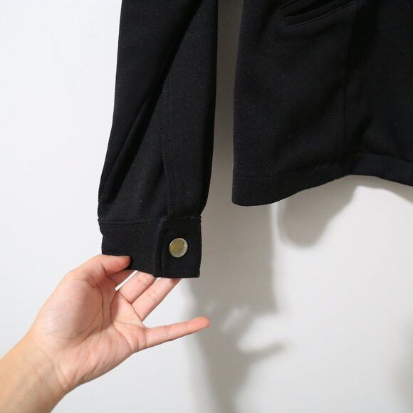 Free People Free People Vintage Full Zip Black Stitch Tech Jacket Size M / US 6-8 / IT 42-44 - 4 Thumbnail