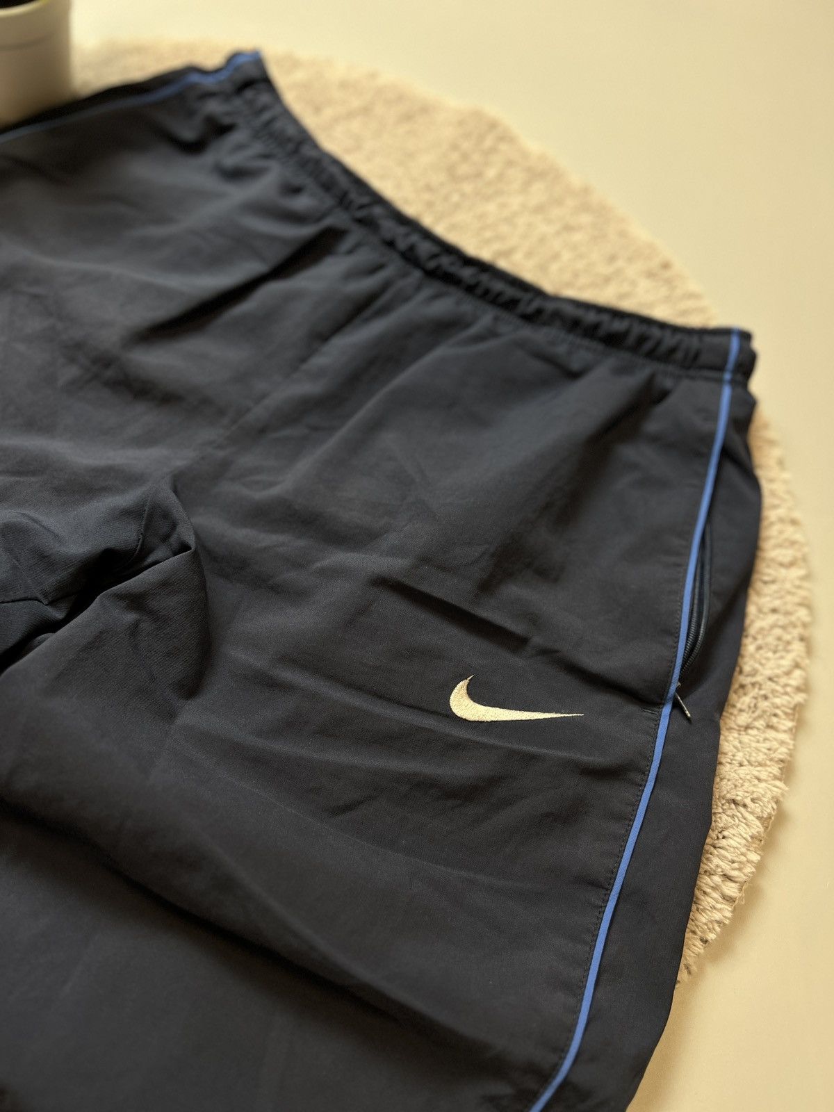 Nike × Vintage Vintage Nike Swoosh Track Pants Size US 34 / EU 50 - 3 Thumbnail
