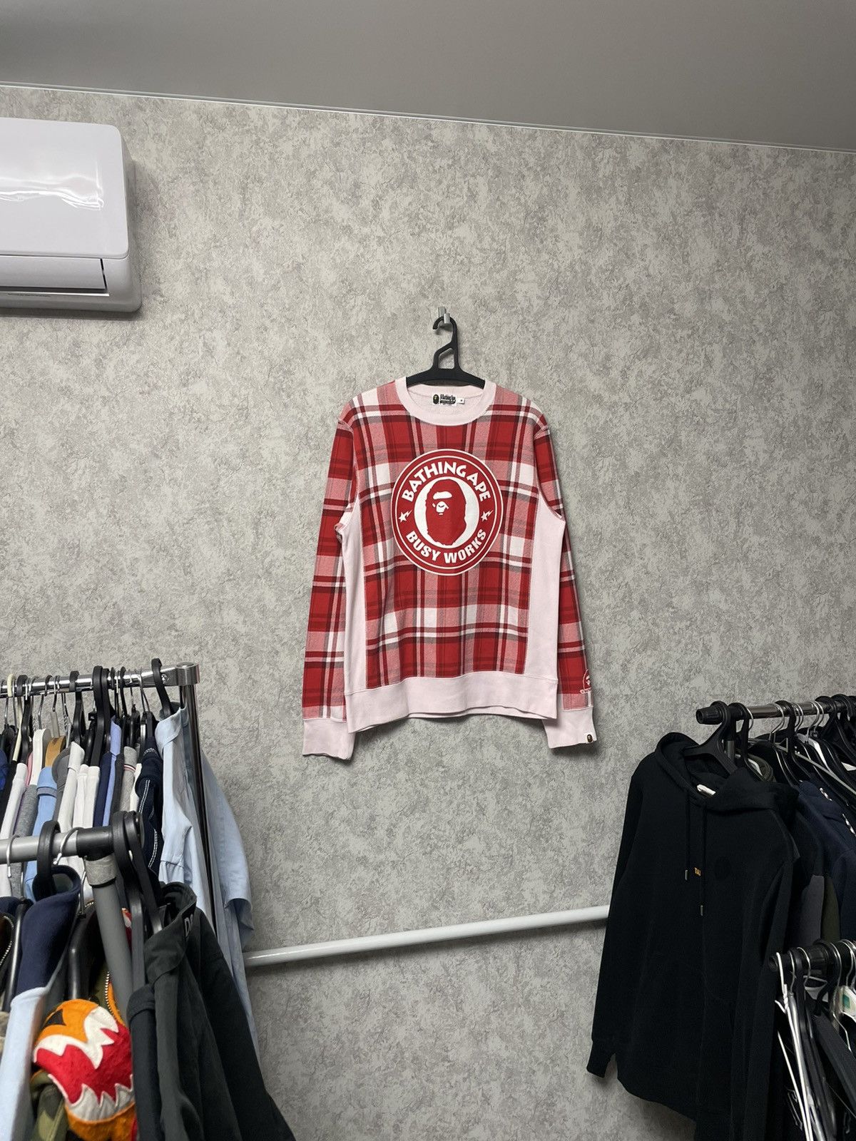 Bape Bape Check Gift Busy Works Sweatshirt Crewneck A Bathing Ape Size US M / EU 48-50 / 2 - 25 Thumbnail