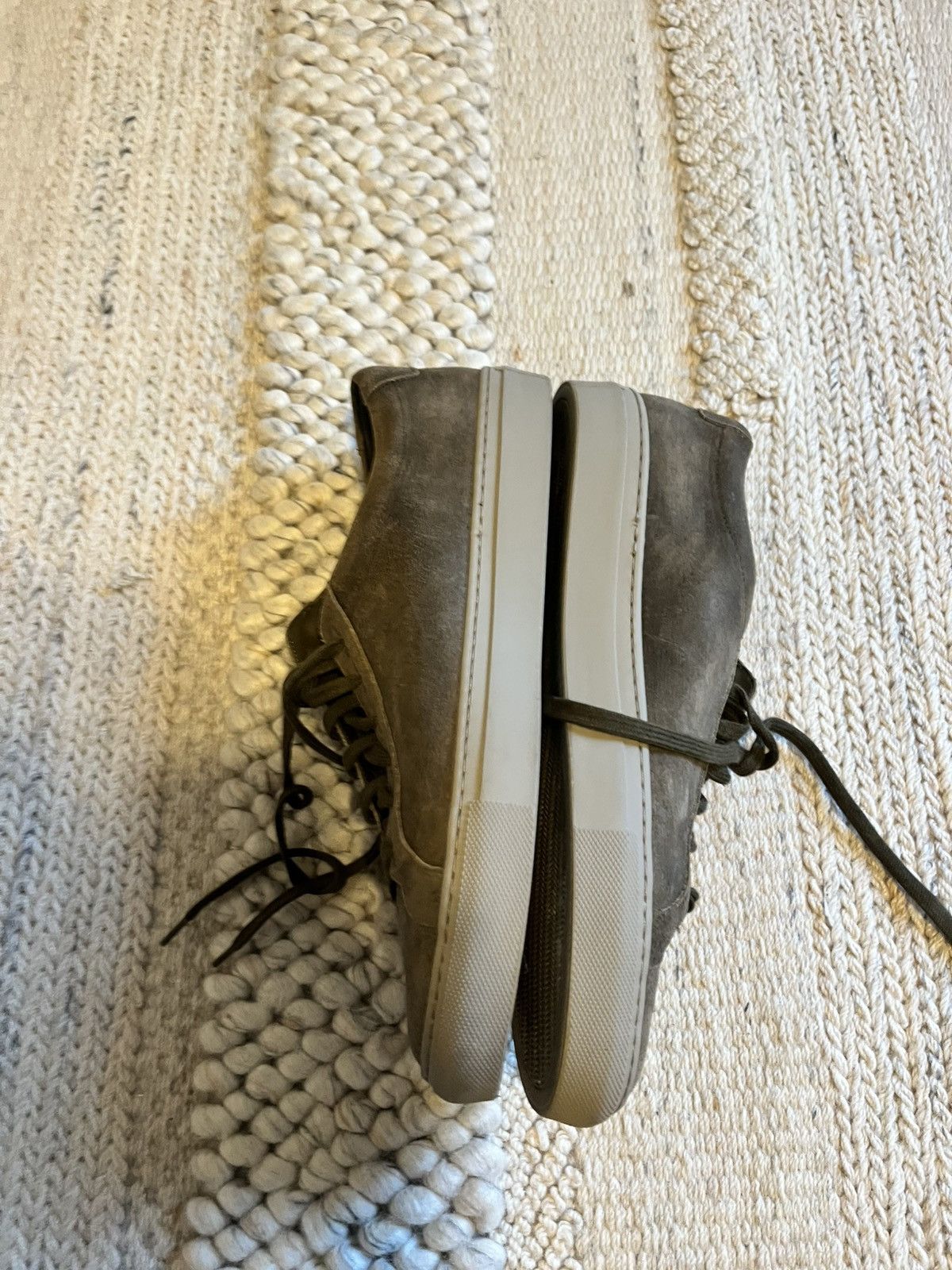Common Projects Common Projects Achilles Brown/Charcoal rough out suede Size US 9 / EU 42 - 2 Thumbnail