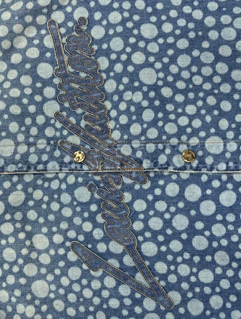 Louis Vuitton Louis Vuitton SS23 Polka-Dot Logo Print Short Sleeve Shirt Size US S / EU 44-46 / 1 - 4 Thumbnail