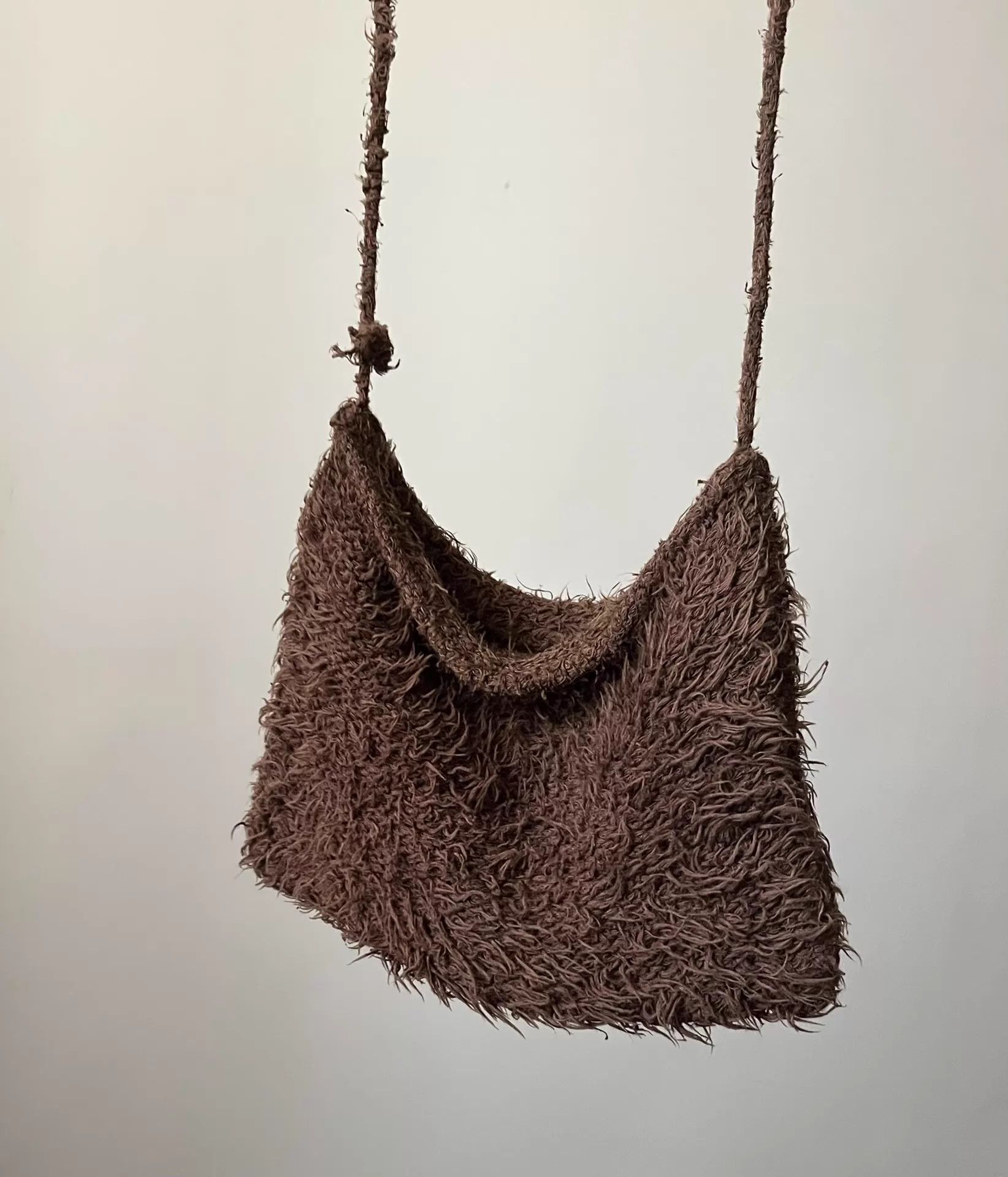 Number (N)ine Number Nine 03AW Grunge Knit Crossbody Bag Size ONE SIZE - 3 Thumbnail
