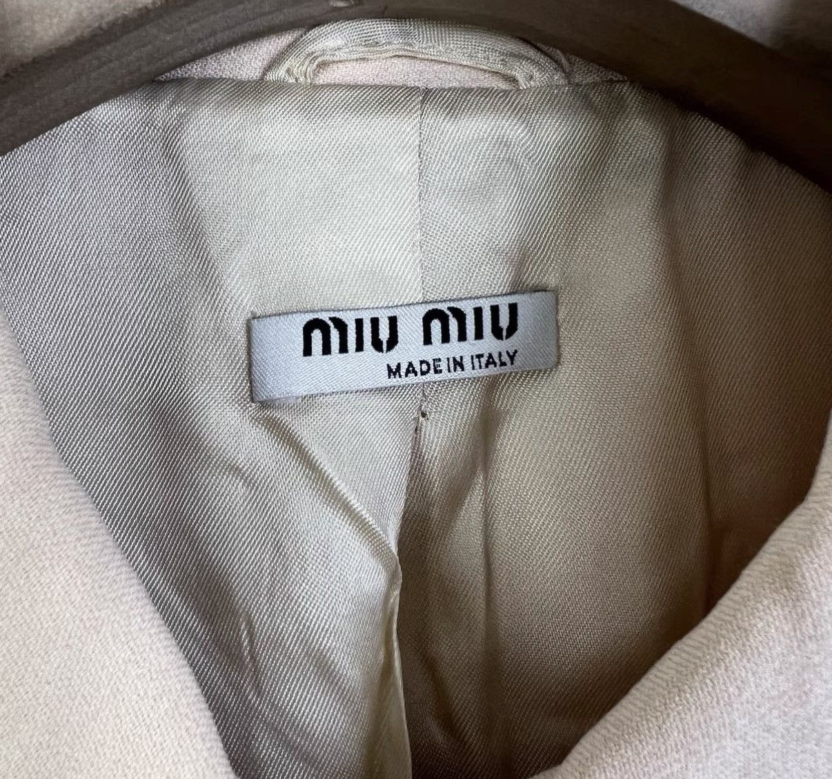 Miu Miu Miumiu Lotus Pink Pearl Button Coat K12 Size S / US 4 / IT 40 - 3 Thumbnail