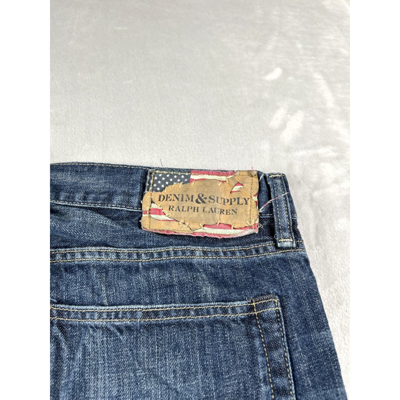 Ralph Lauren Ralph Lauren Denim & Supply Jeans Mens 38x33 Straight Dark Wash Vintage Denim & Supply Jeans Mens 38x33 Size US 38 / EU 54 - 3 Thumbnail