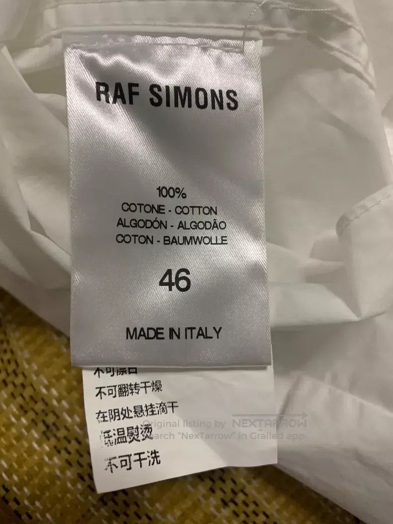 Raf Simons Raf Simons Patch graffiti cut silhouette shirt Size US S / EU 44-46 / 1 - 8 Thumbnail
