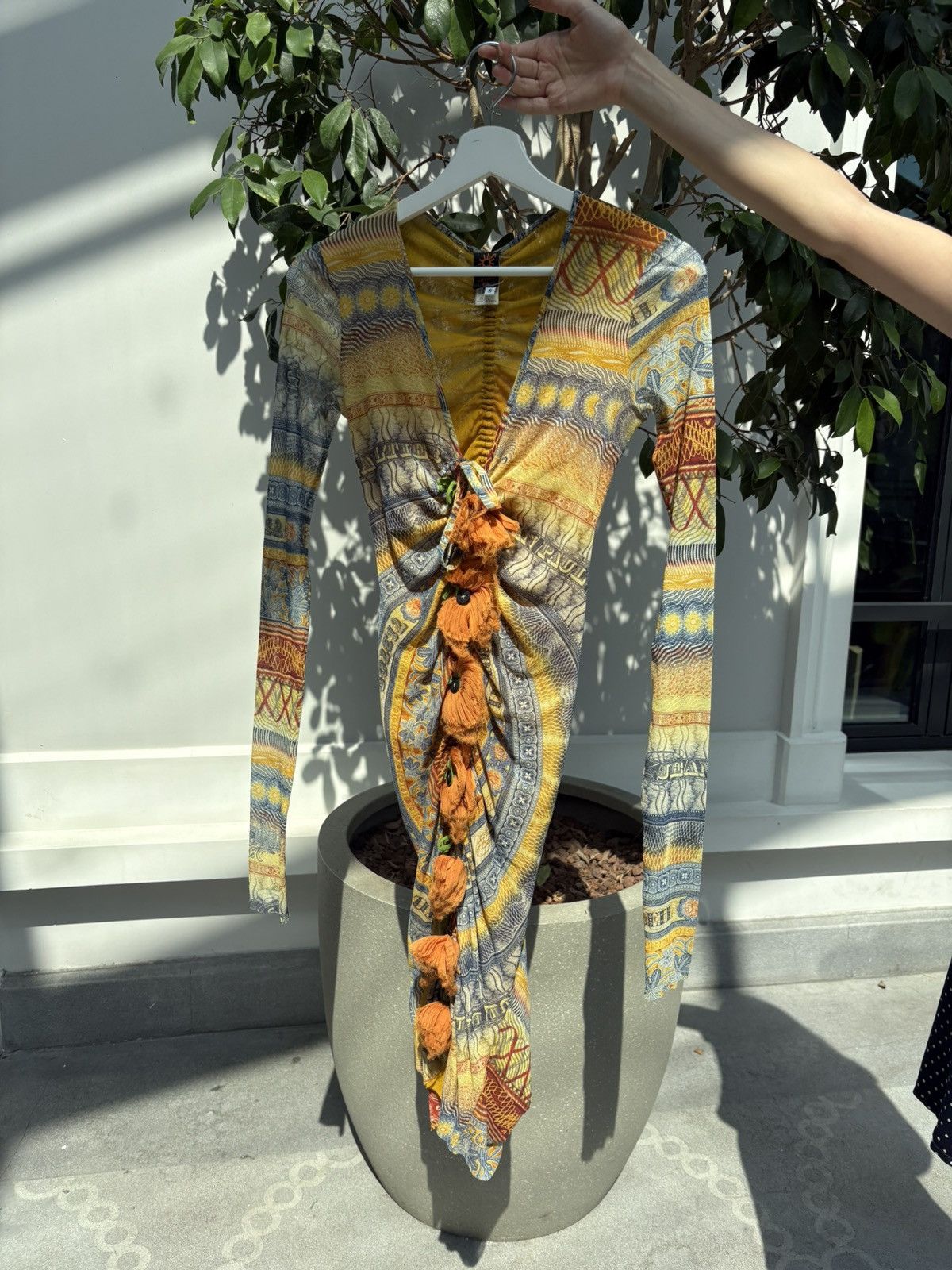 Jean Paul Gaultier Jean Paul Gaultier soleil tattoo print dress Size S / US 4 / IT 40 - 9 Thumbnail