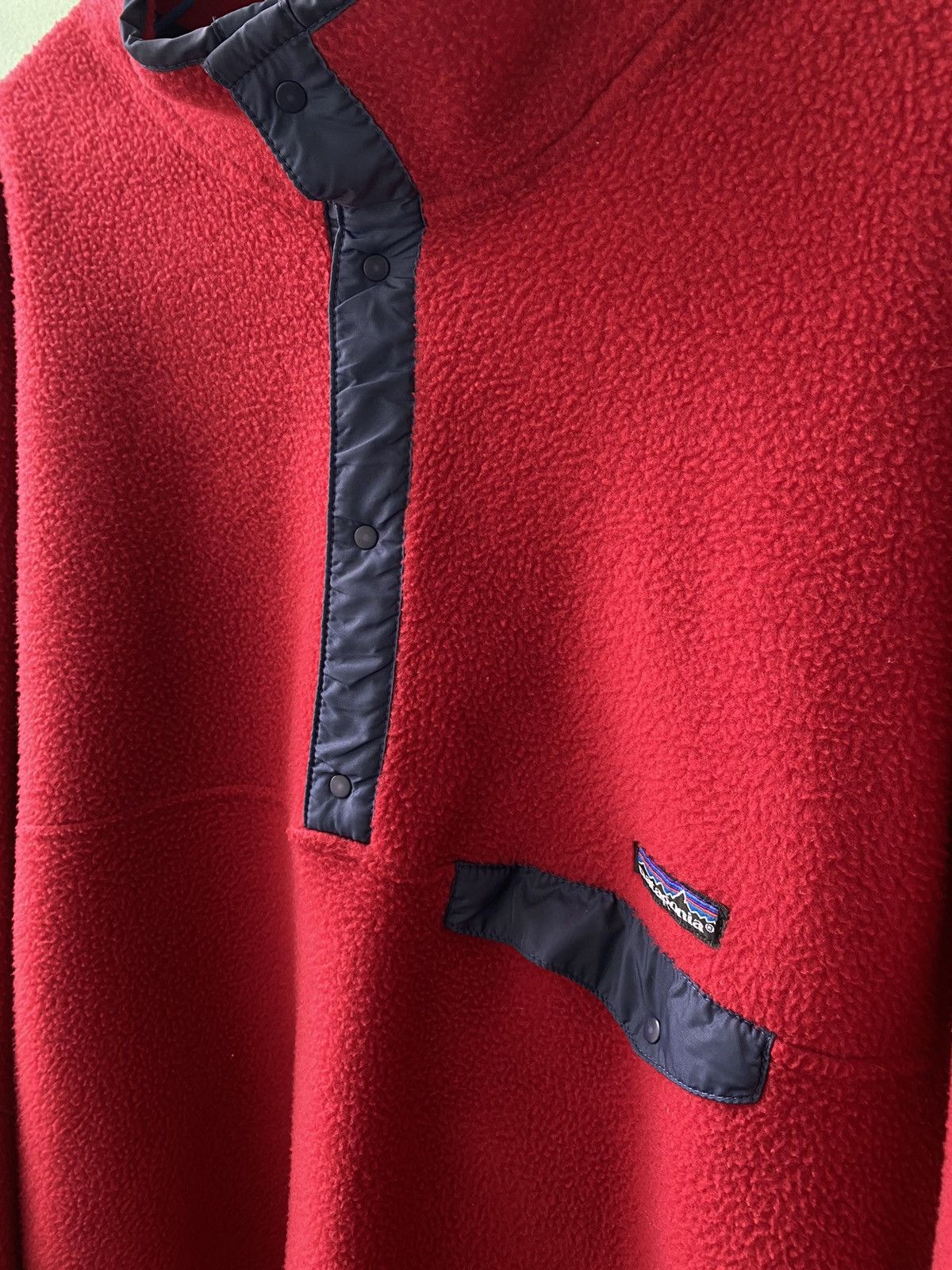 Patagonia × Vintage Vintage Patagonia Synchilla 90s Size XL Size US XL / EU 56 / 4 - 7 Thumbnail