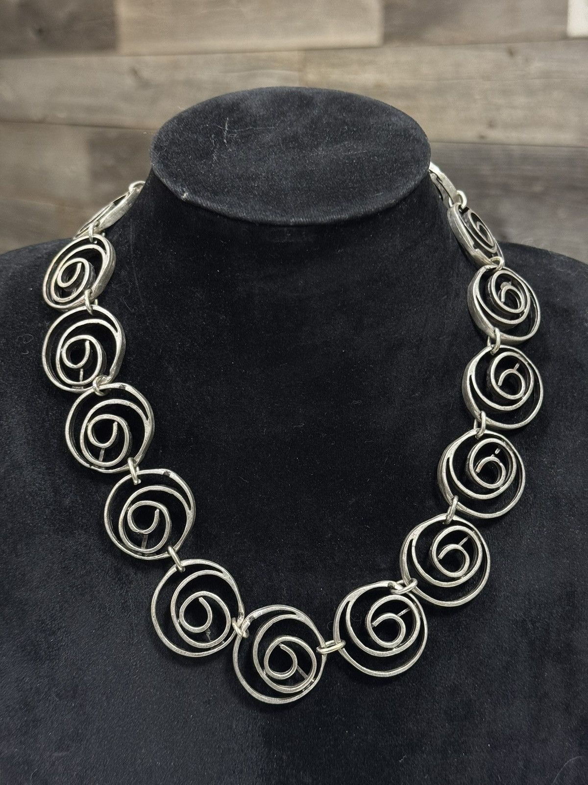 Jewelry antique silver necklace w/ Ottoman coin charm Size ONE SIZE - 3 Thumbnail