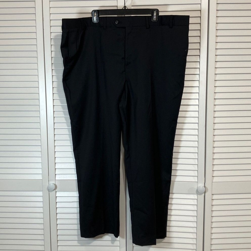 Other NWT Edwards Redwood & Ross Black Wool Blend Pants 42 x 29 Size US 42 / EU 58 - 1 Thumbnail