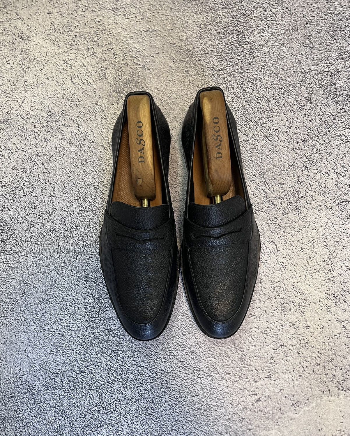 Bally Bally Webb Black Deer Leather Loafers 8 1/2 US / 7 1/2 EU Size US 8.5 / EU 41-42 - 4 Thumbnail
