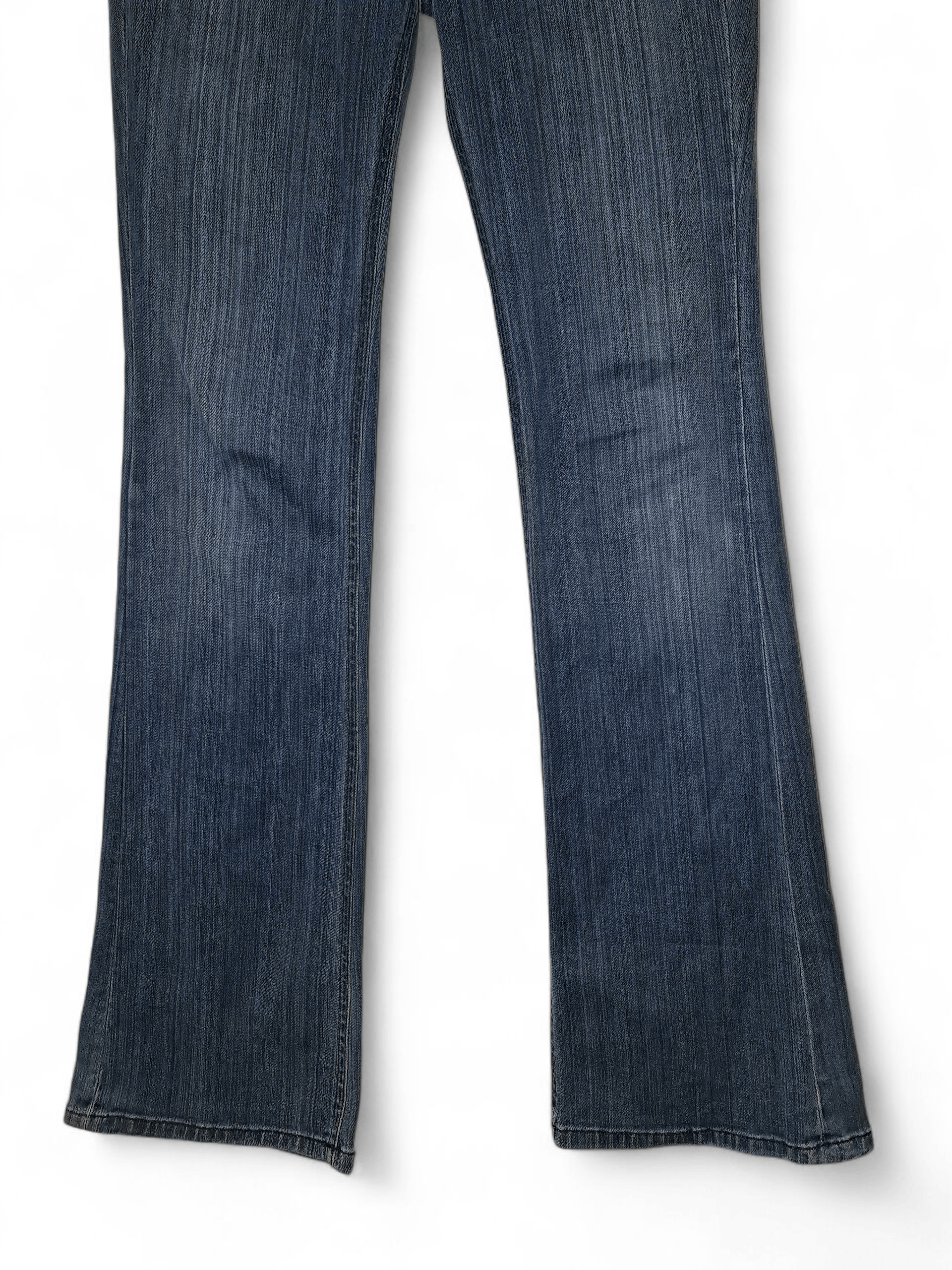 Diesel Vintage Diesel Flared Y2K Low-Rise Bootcut Washed Denim Size 30" / US 8 / IT 44 - 6 Thumbnail