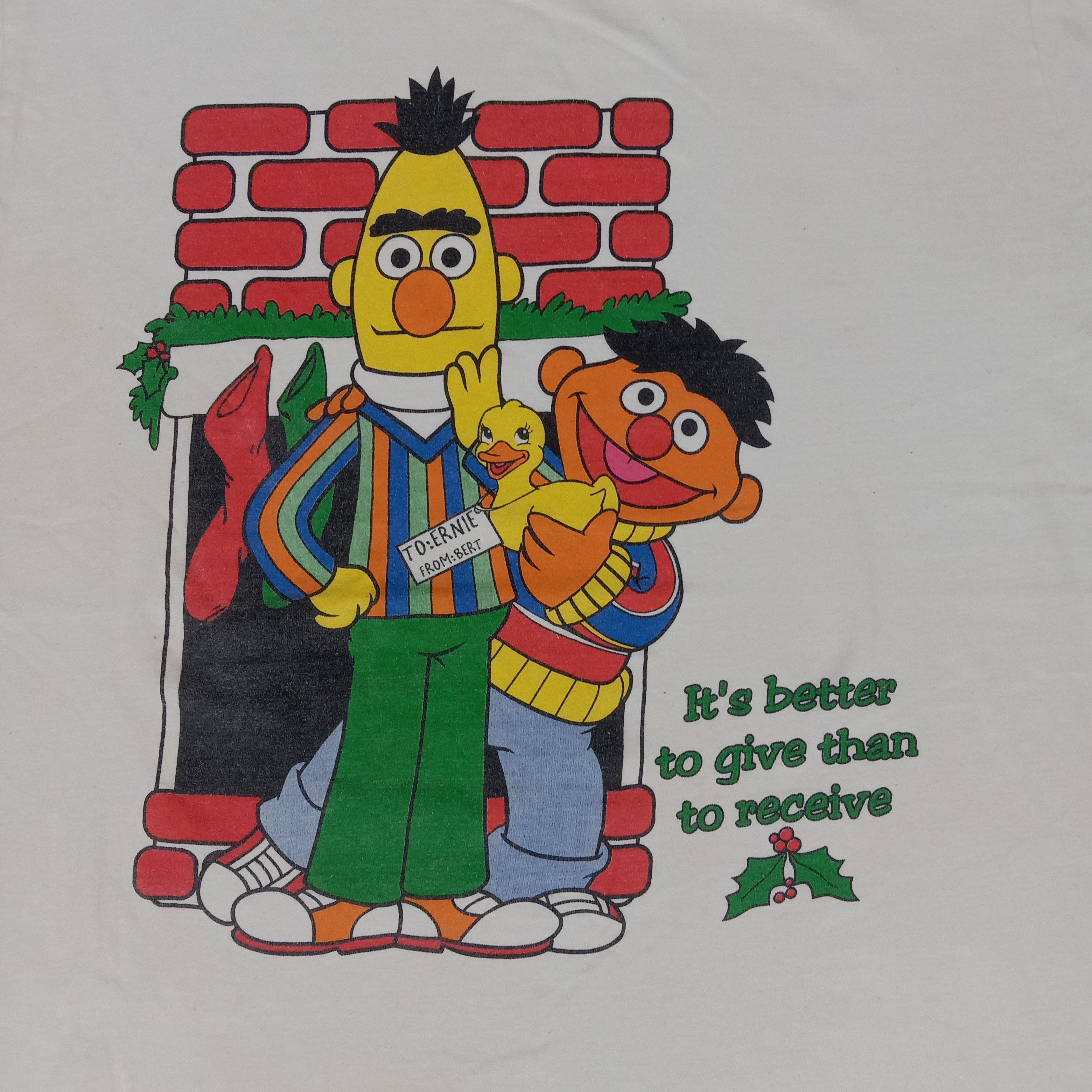 Cartoon Network × Vintage Sesame Street American Cartoon Character Tshirt Size US XL / EU 56 / 4 - 2 Thumbnail