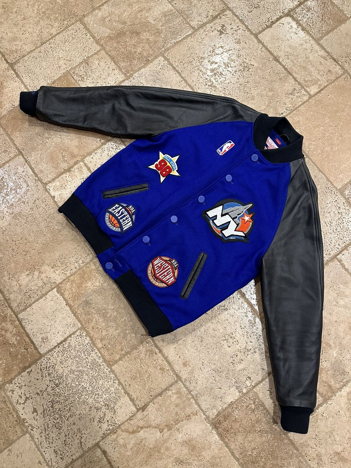 Just Don Just Don x Mitchell & Ness 1998 NBA All Star Varsity Jacket Size US XL / EU 56 / 4 - 6 Thumbnail
