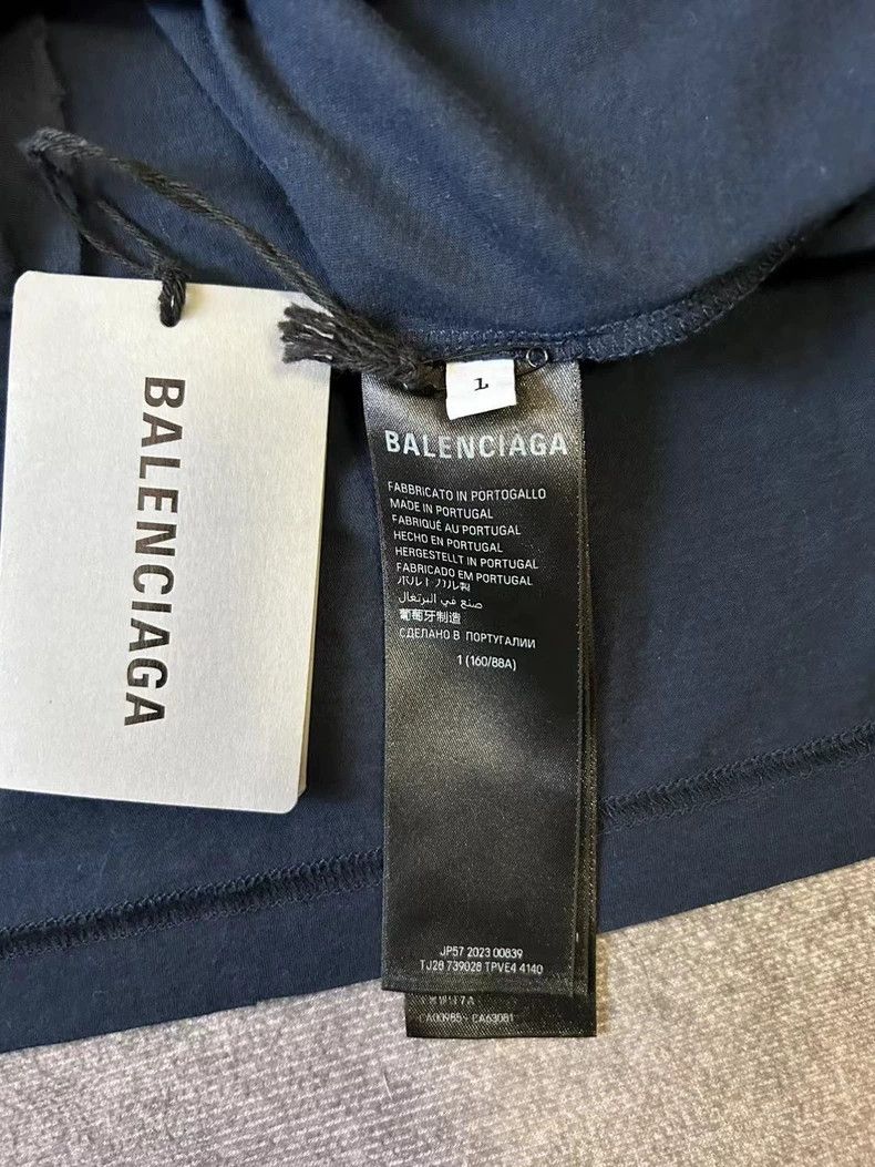 Balenciaga Balenciaga Short-sleeved t-blue Size US S / EU 44-46 / 1 - 4 Thumbnail