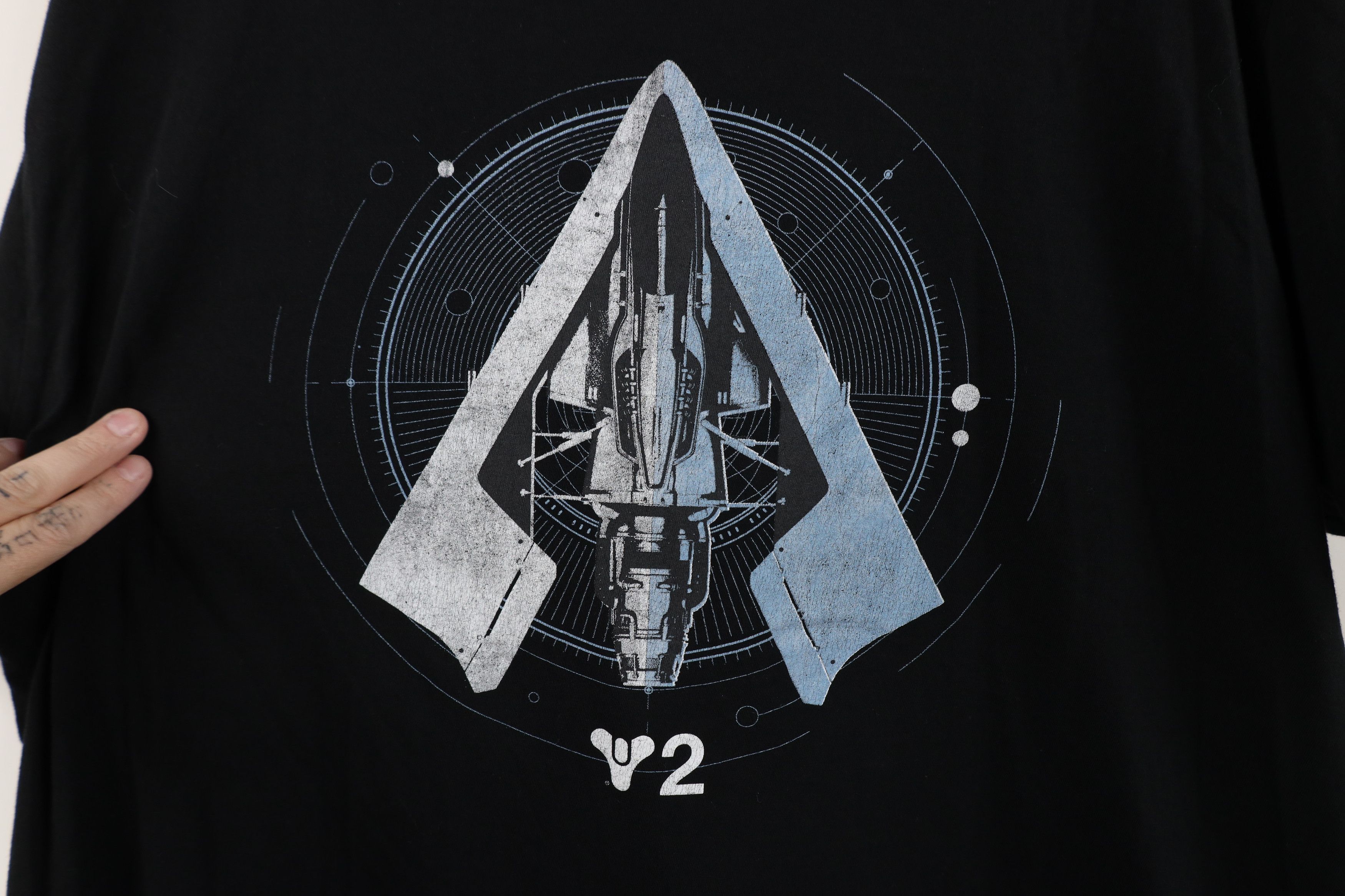 Vintage Vintage Y2K Streetwear Destiny 2 Video Game Gamer T-Shirt Size US XL / EU 56 / 4 - 4 Thumbnail