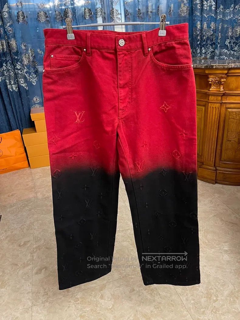 Louis Vuitton Louis Vuitton Flame Jeans Size US 32 / EU 48 - 1 Thumbnail