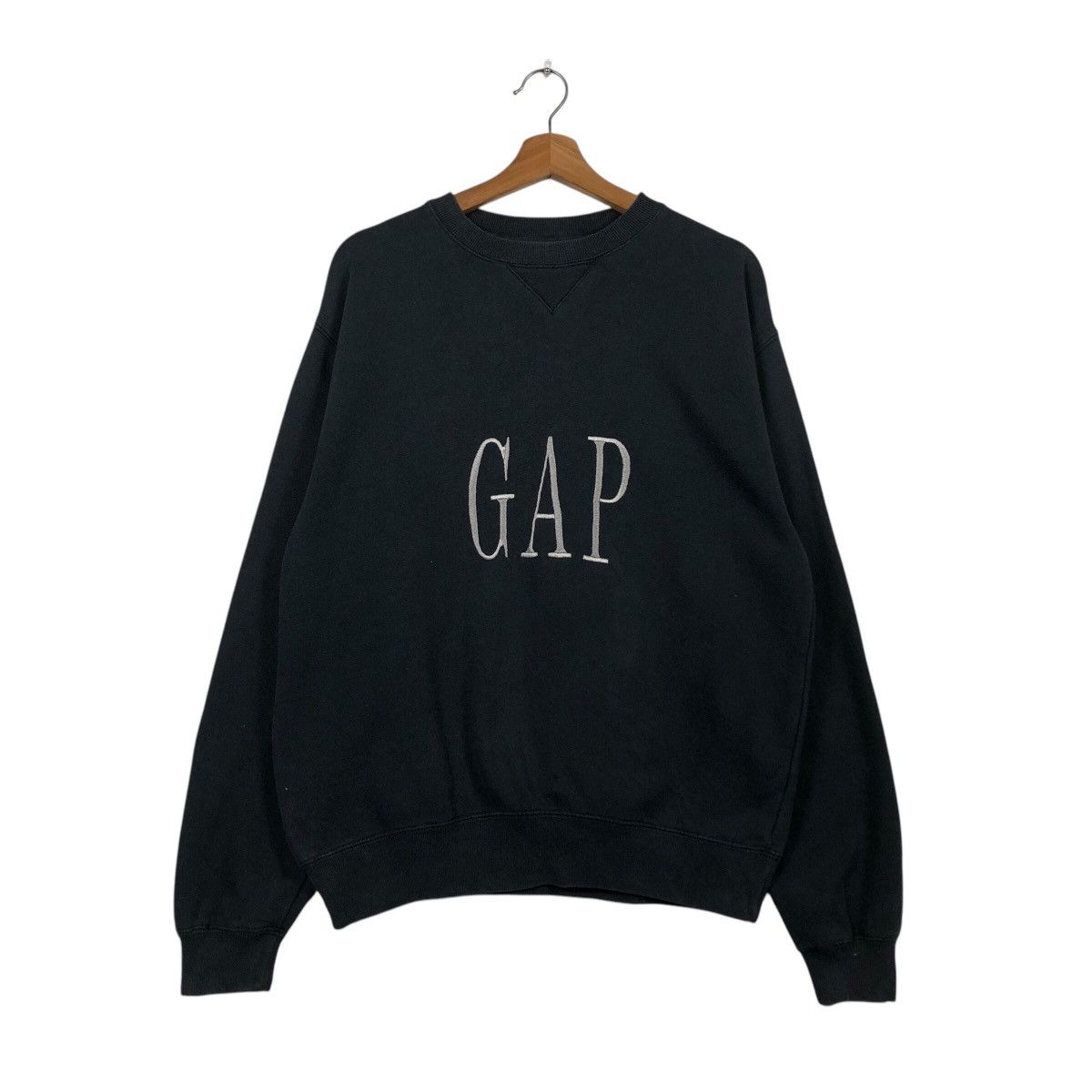 Japanese Brand 📌Vintage Sweatshirt Gap Big Logo Spell Out Embroidered Size US S / EU 44-46 / 1 - 2 Thumbnail