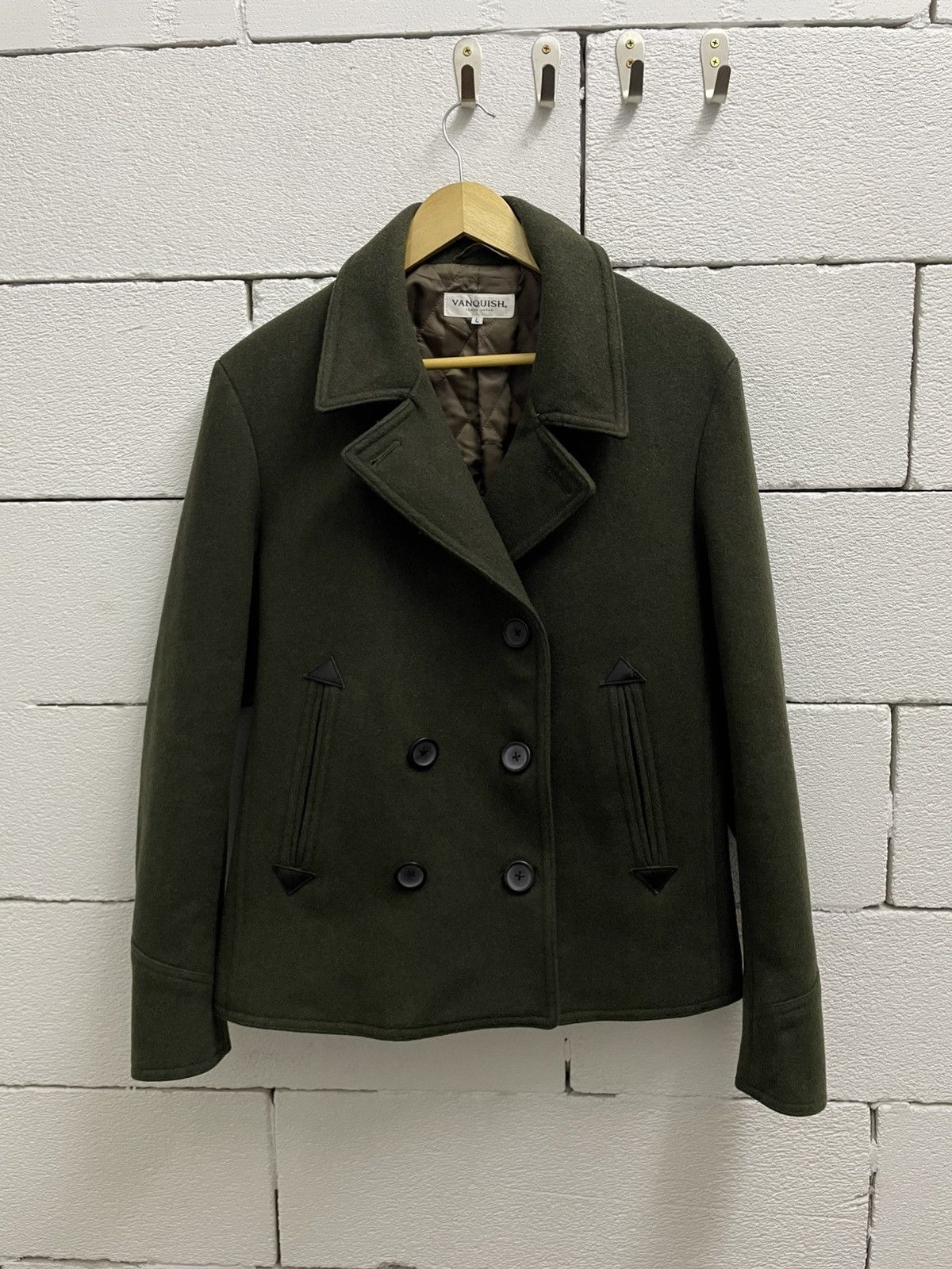 Vanquish Vanquish Double Breasted Wool Peacoat Size US L / EU 52-54 / 3 - 2 Thumbnail