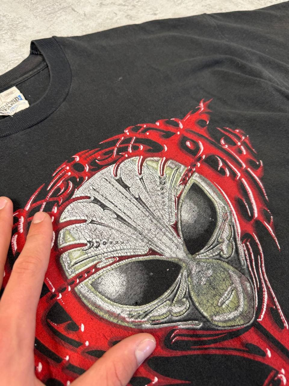Vintage RARE Vintage 90’S Alienz T-Shirt Big Logo Size XL Size US XL / EU 56 / 4 - 16 Thumbnail