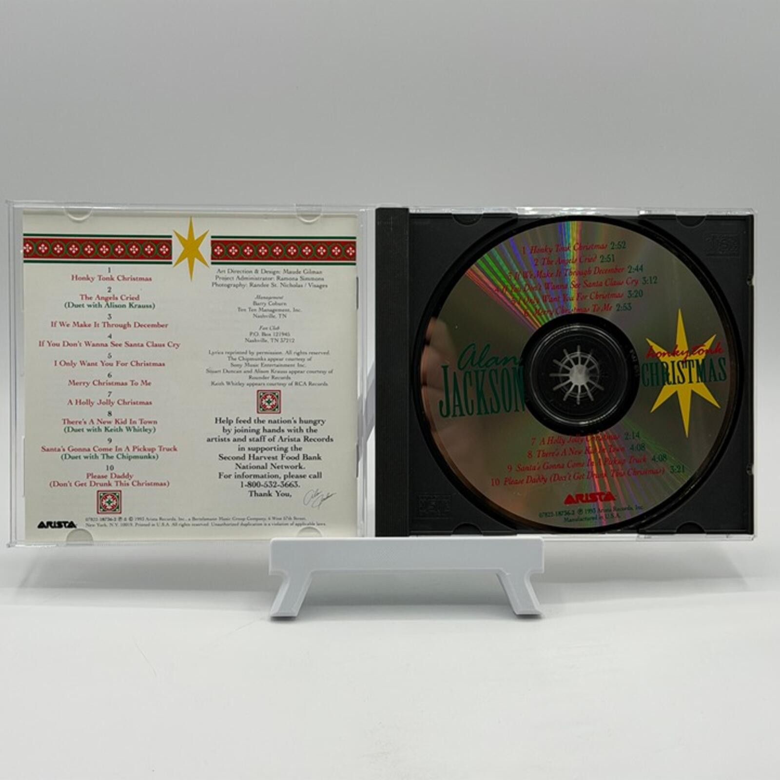Other Alan Jackson - Honky Tonk Christmas (1993) - Audio CD Size ONE SIZE - 3 Thumbnail