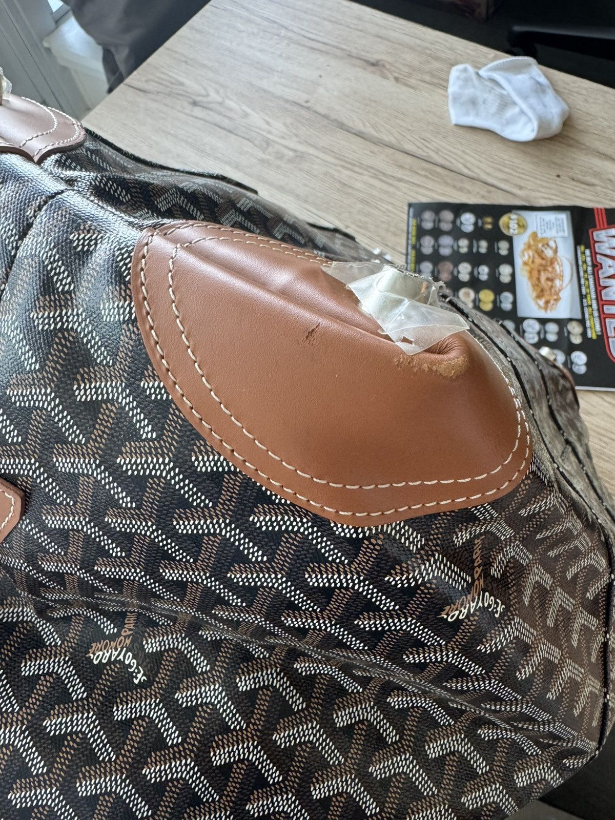 Goyard Goyard 45 Bowling Boeing Foldable Duffle Hand Bag Size ONE SIZE - 22 Thumbnail