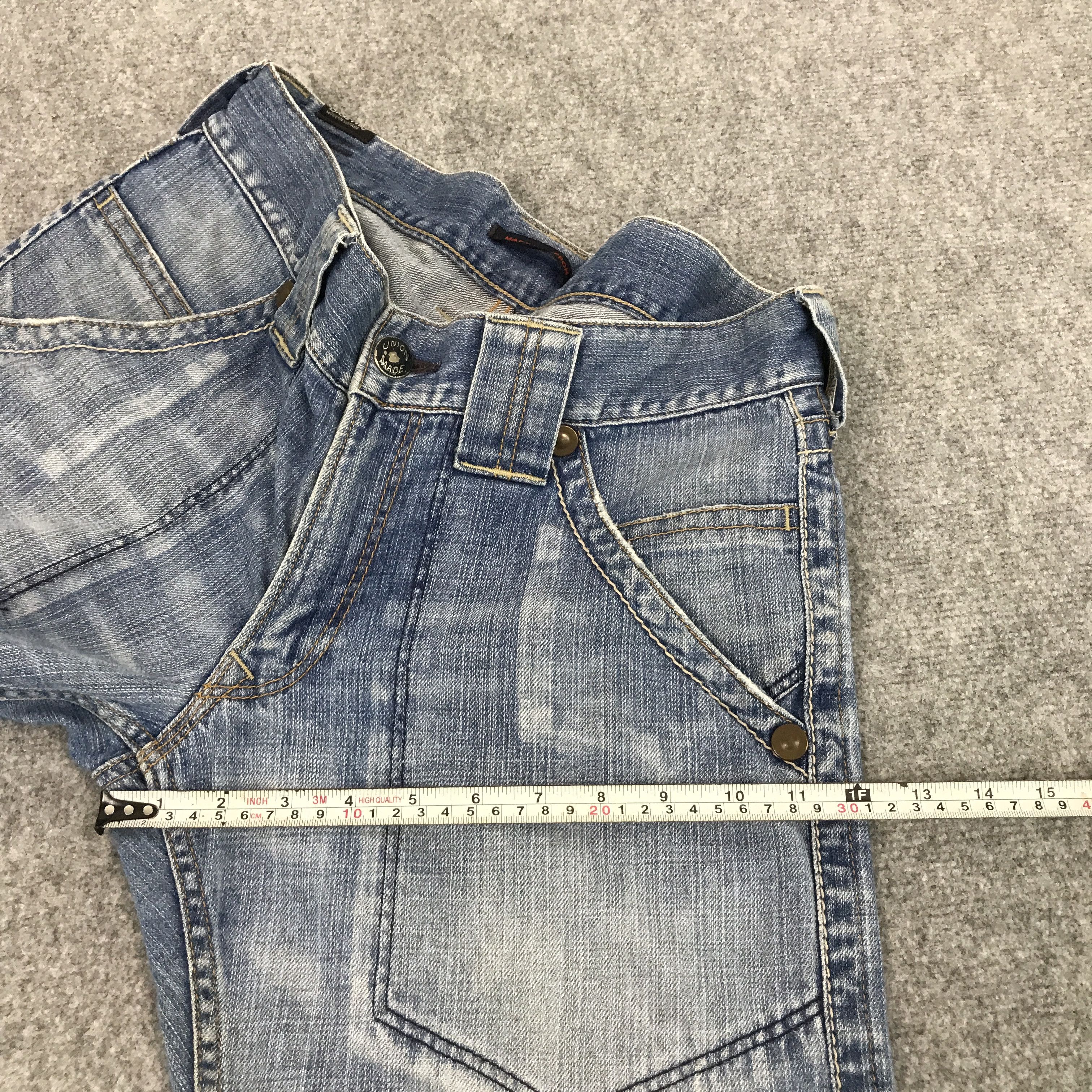 Japanese Brand × Vintage Baggy Denim blue way Japan jeans pants Size US 32 / EU 48 - 11 Thumbnail