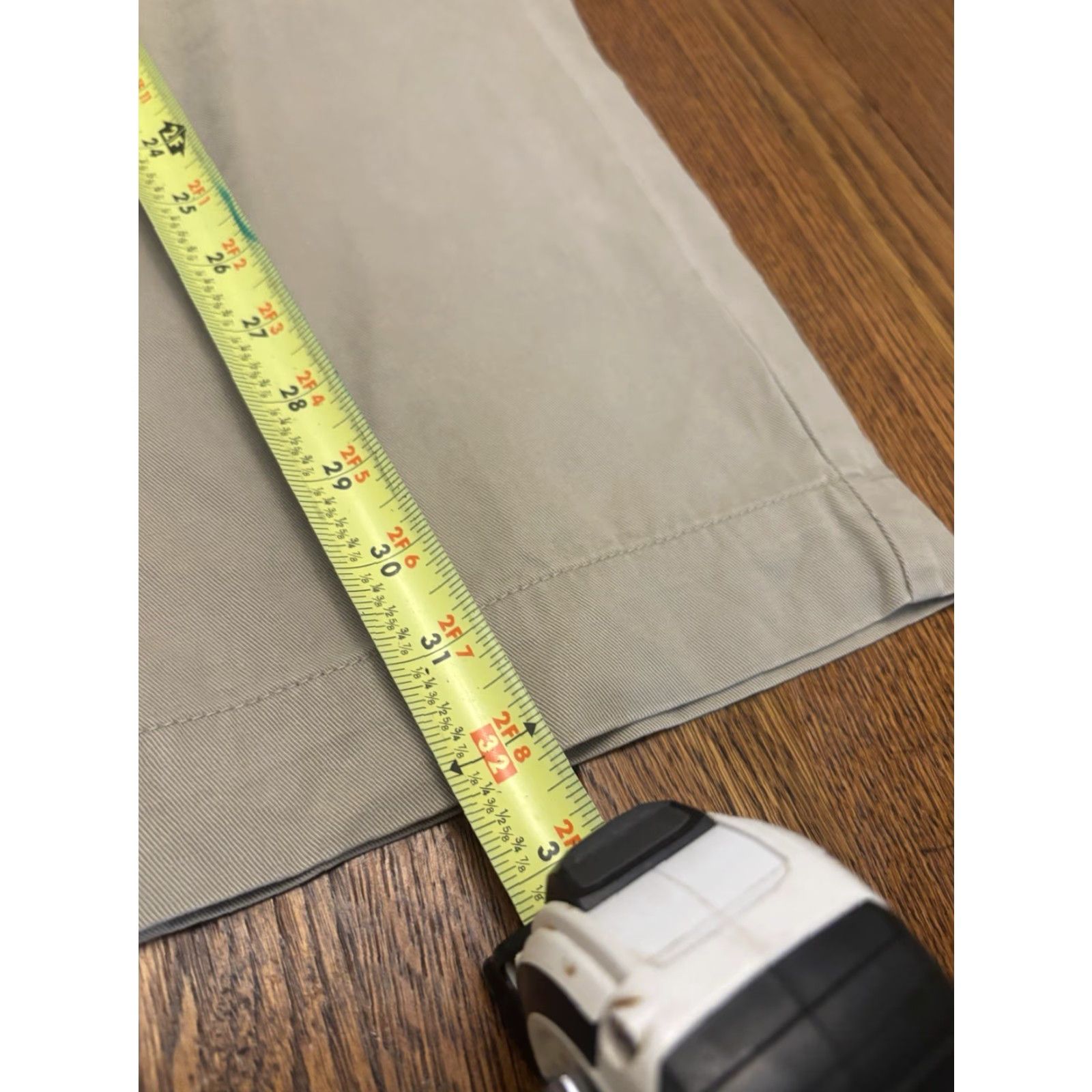 Polo Ralph Lauren VINTAGE Polo Ralph Lauren Pants Khakis 38x32 Men Flat Front Classic Fit Beige Cotton 38 Regular Men Pants Size US M / EU 48-50 / 2 - 3 Thumbnail