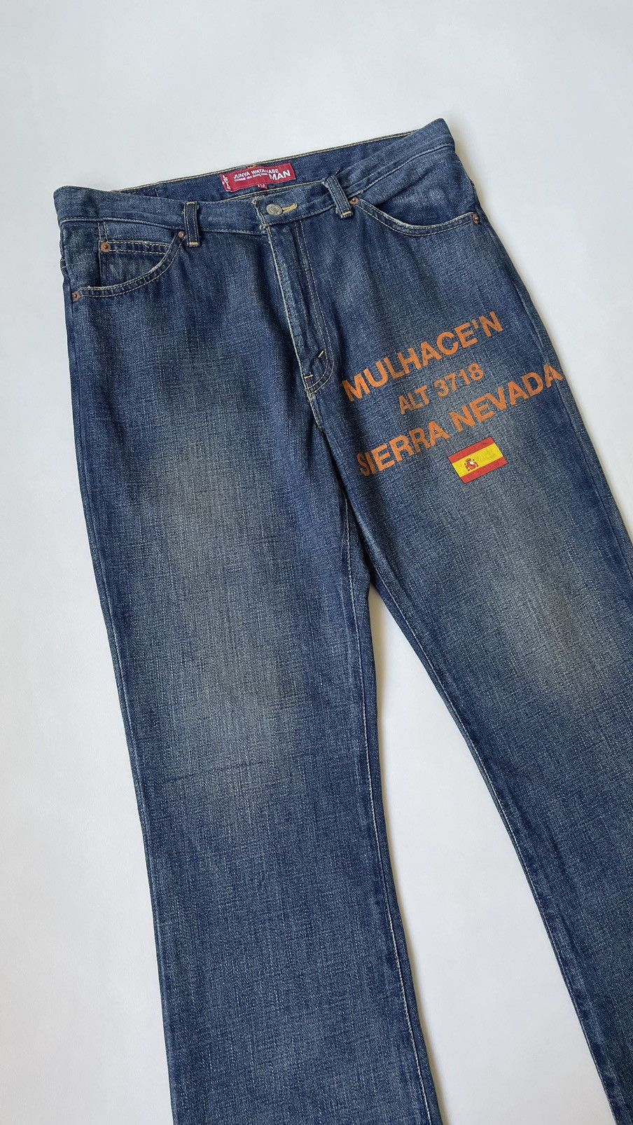 Comme des Garcons S/S 06 Spanish Flag Print Jeans Size US 32 / EU 48 - 4 Thumbnail
