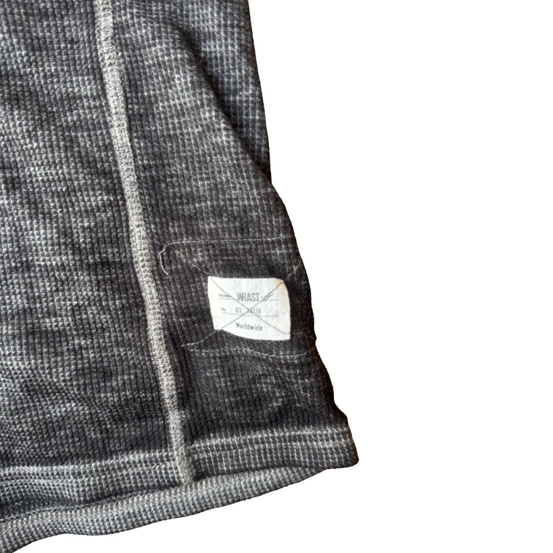 William Rast William Rast Heathered Gray Henley Short Sleeve Size US XL / EU 56 / 4 - 3 Thumbnail