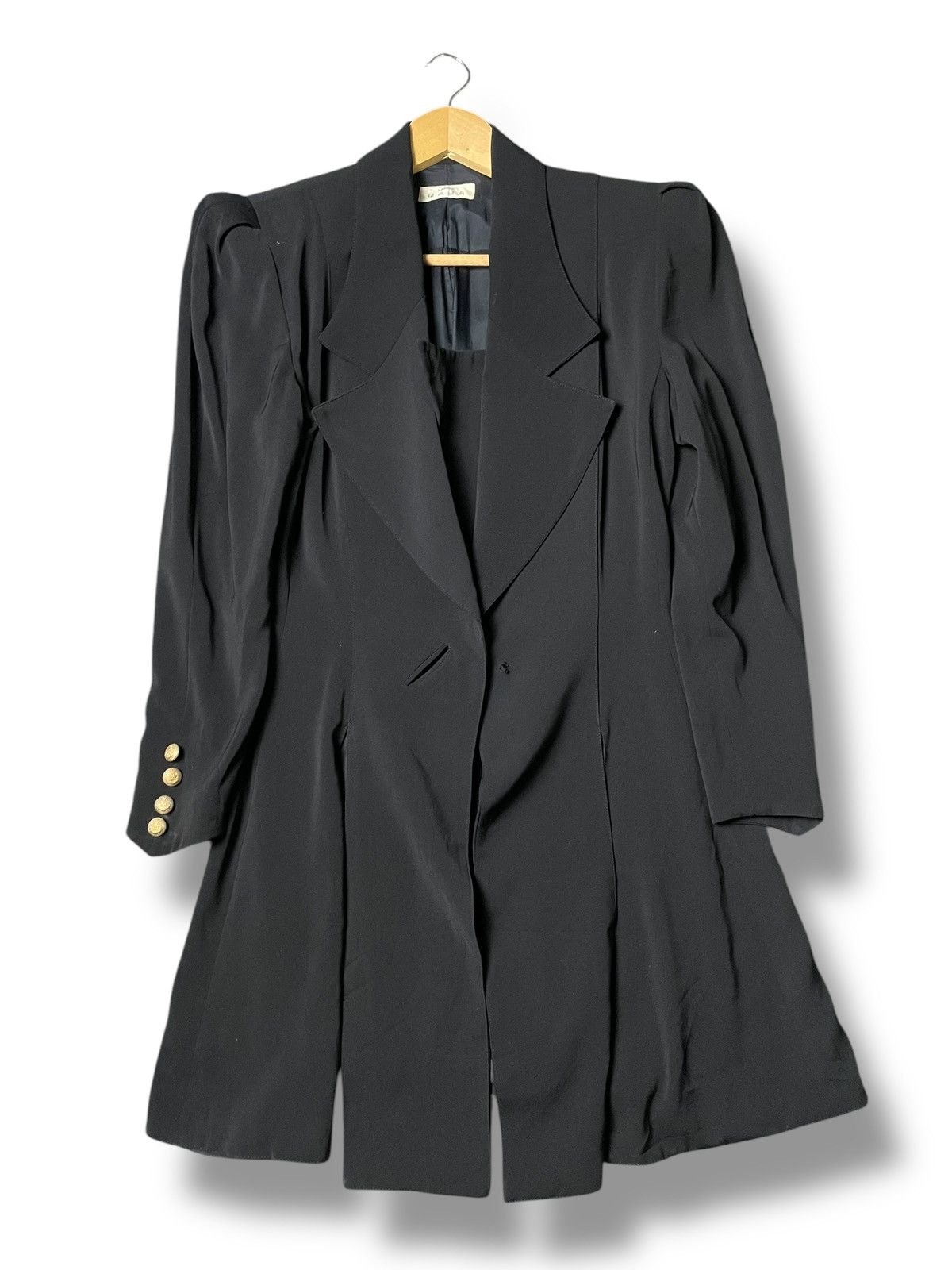 Japanese Brand × Vintage LAMONE MAJA Women’s Tailored Coat (84) Size XXS / US 00 / IT 34 - 1 Thumbnail