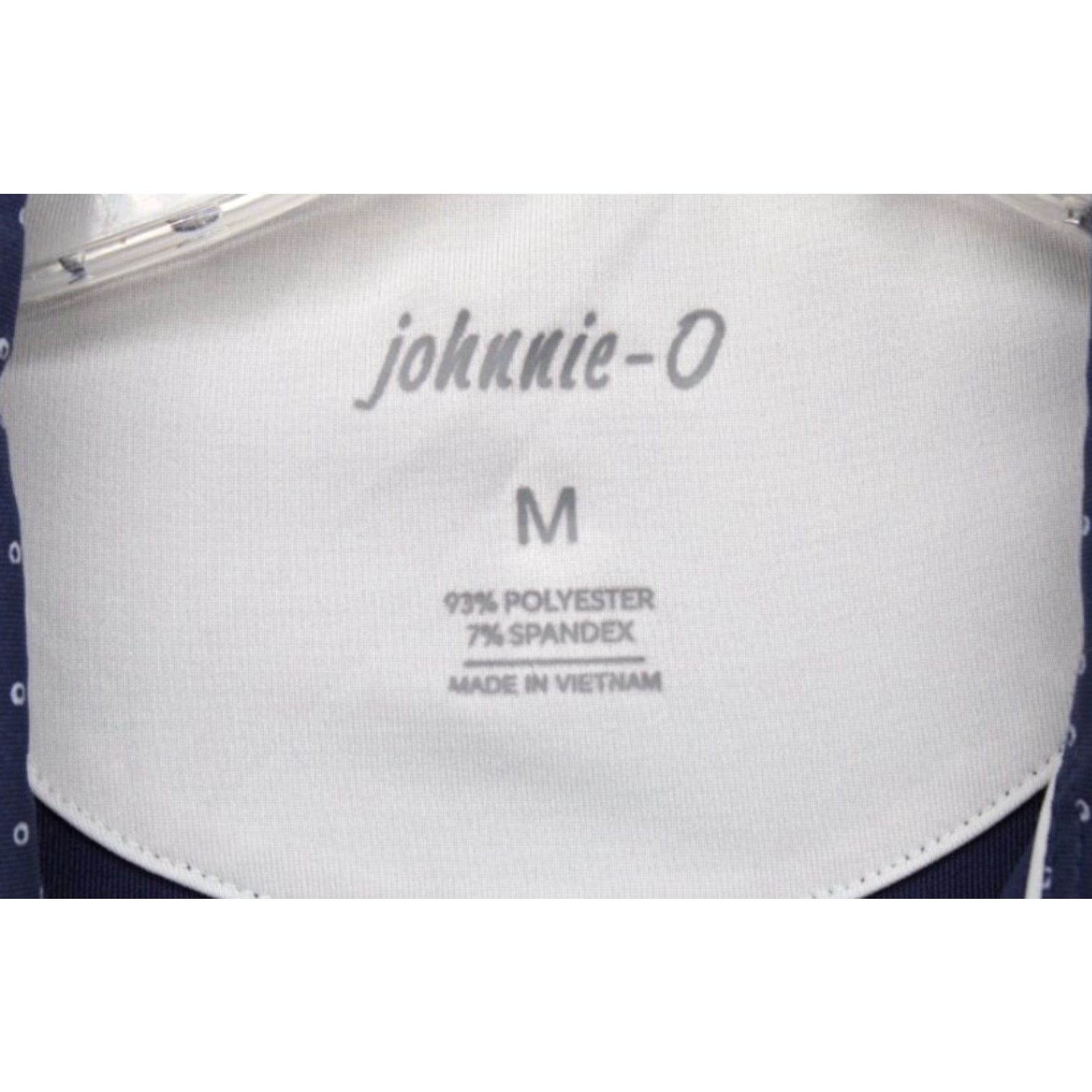 johnnie-O VINTAGE Johnnie-O Polo Shirt Men's Blue Polka Dots Embroidered Logo Stretch Shirt Golf Polo Shirt Mens Blue Polka Dots Embroidered Logo Stretch Size US M / EU 48-50 / 2 - 6 Thumbnail