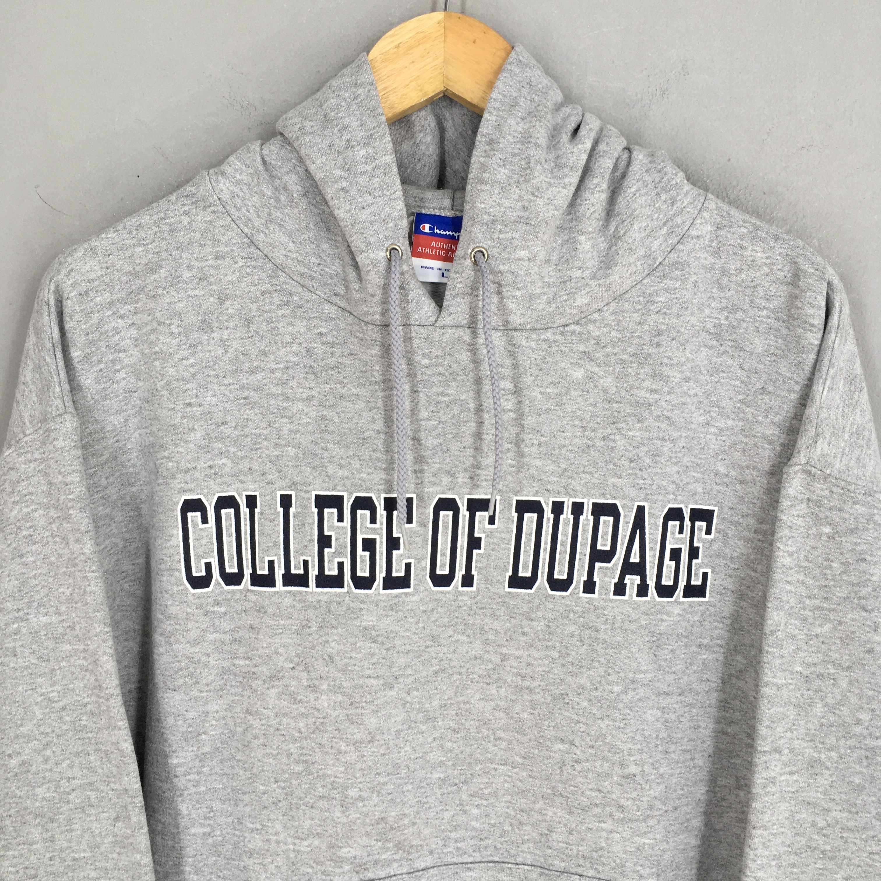 Other Vintage College of DuPage Hoodie Sweatshirt Large Size US L / EU 52-54 / 3 - 2 Thumbnail