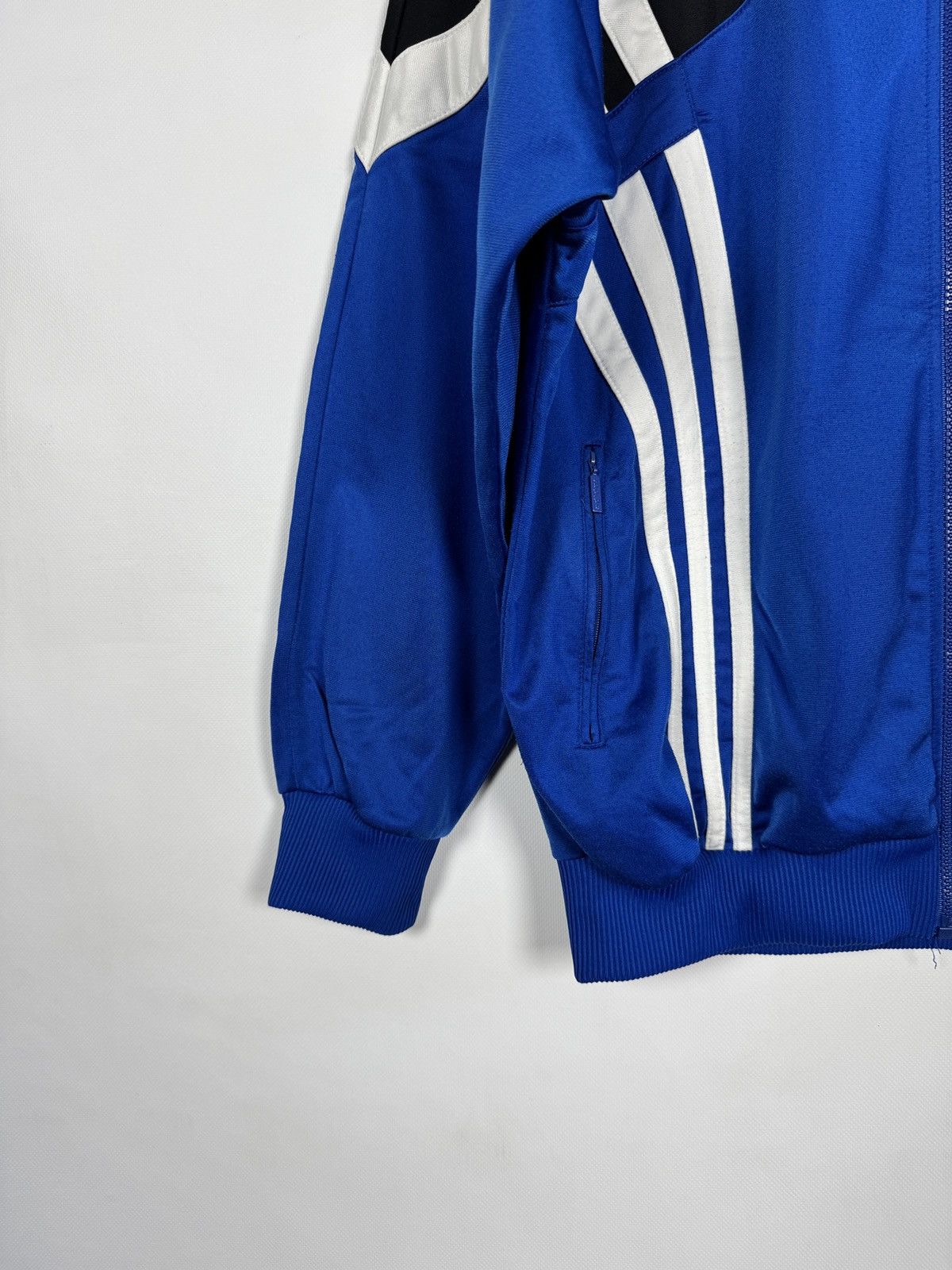 Adidas Vintage 90s Adidas Track Jacket Sportswear Soccer Size L Size US L / EU 52-54 / 3 - 4 Thumbnail