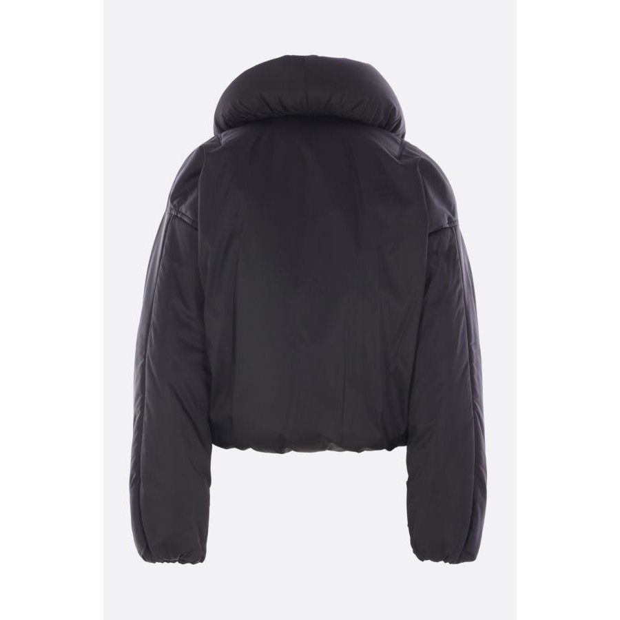 Alaia ALAÏA Black Taffeta Padded Bomber Jacket New & Authentic (Wo Size XS / US 0-2 / IT 36-38 - 2 Thumbnail