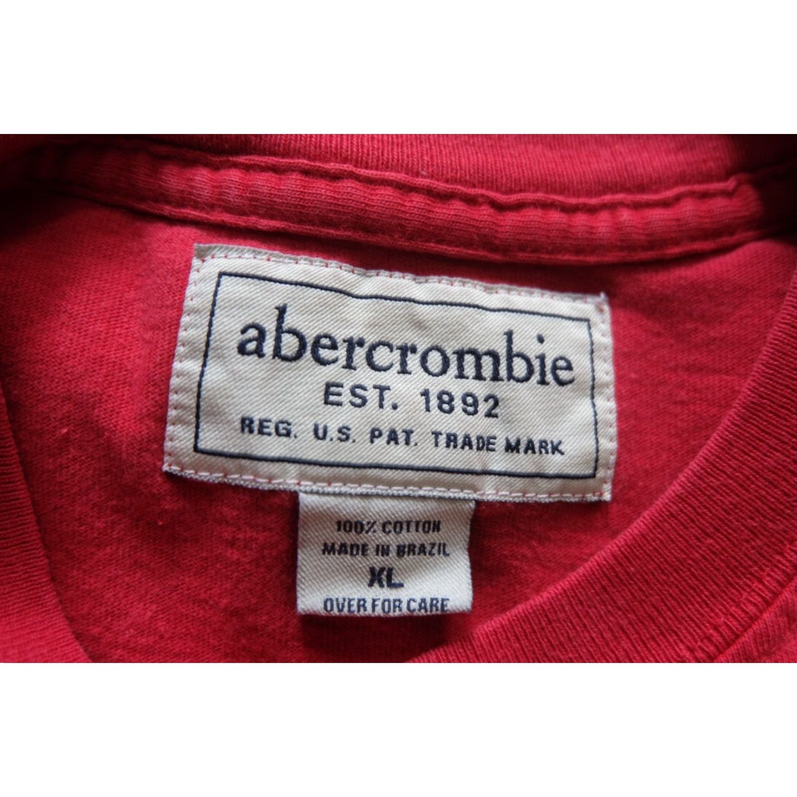 Abercrombie & Fitch VINTAGE Abercrombie & Fitch 90s Y2K NO PAIN NO GAIN Graphic Red T Shirt Men XL Size US XL / EU 56 / 4 - 8 Thumbnail