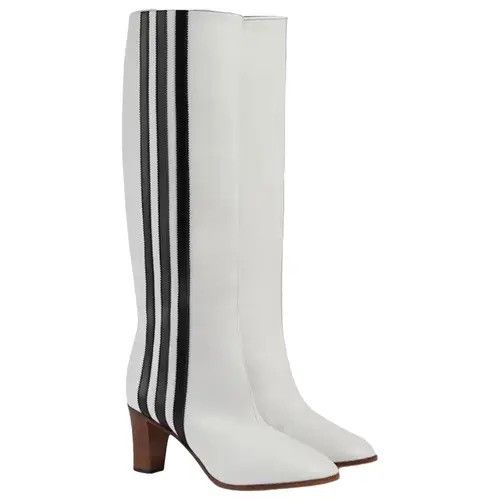 Gucci x Adidas Knee-height boots coganac leather Size US 6.5 / IT 36.5 - 1 Thumbnail