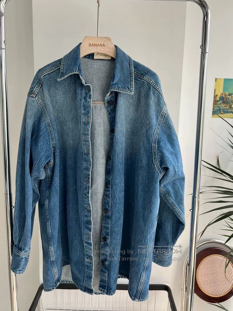 The Row Classic silhouette denim shirt