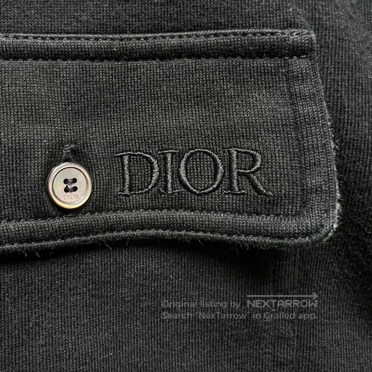 Dior Dior Cotton-Lined Full-Print Long-Sleeve Shirt. Size US S / EU 44-46 / 1 - 6 Thumbnail