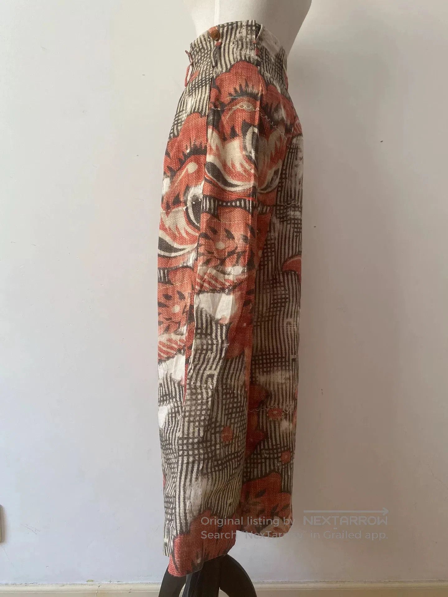 Vivienne Westwood vivienne westwood high-waist wide-leg trousers. Size 25" / US 0 / IT 36 - 3 Thumbnail